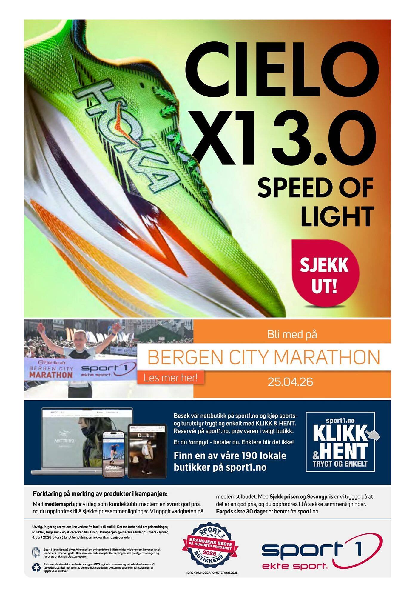 Sport 1 kundeavis (2026-03-15 - 2026-04-05)