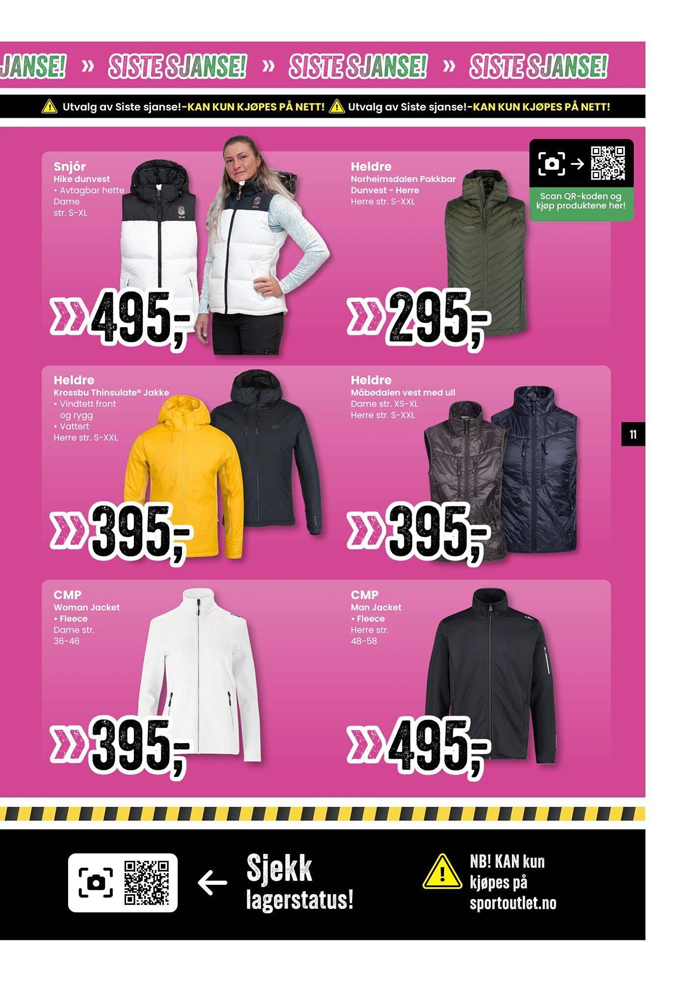 Sport Outlet kundeavis (2025-09-09 - 2025-09-14)