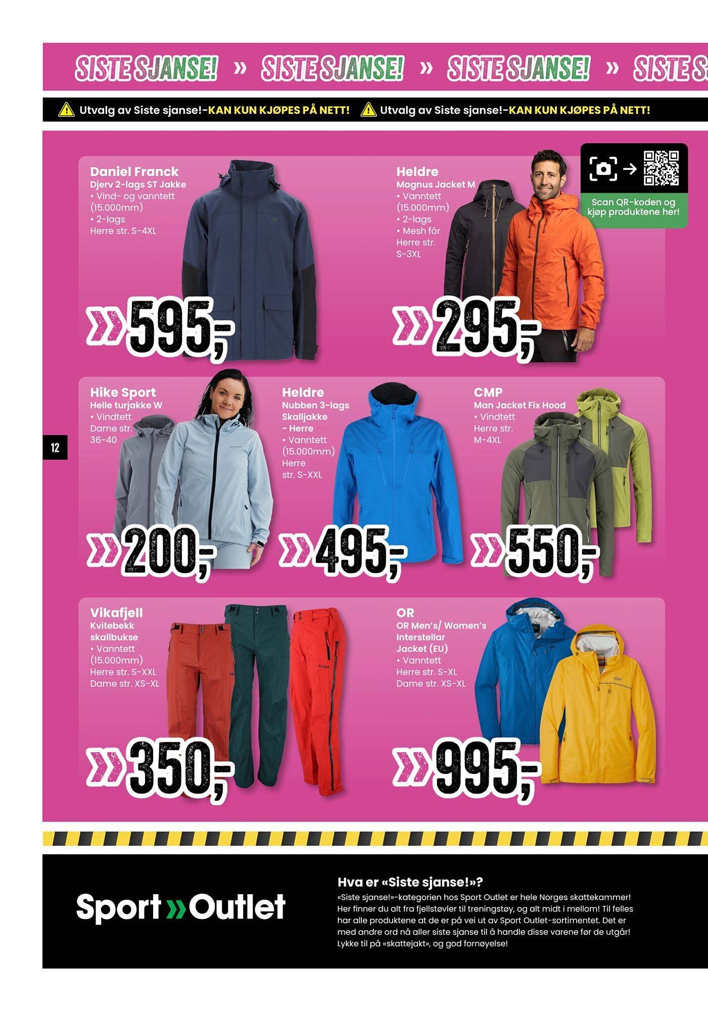 Sport Outlet kundeavis (2025-09-09 - 2025-09-14)