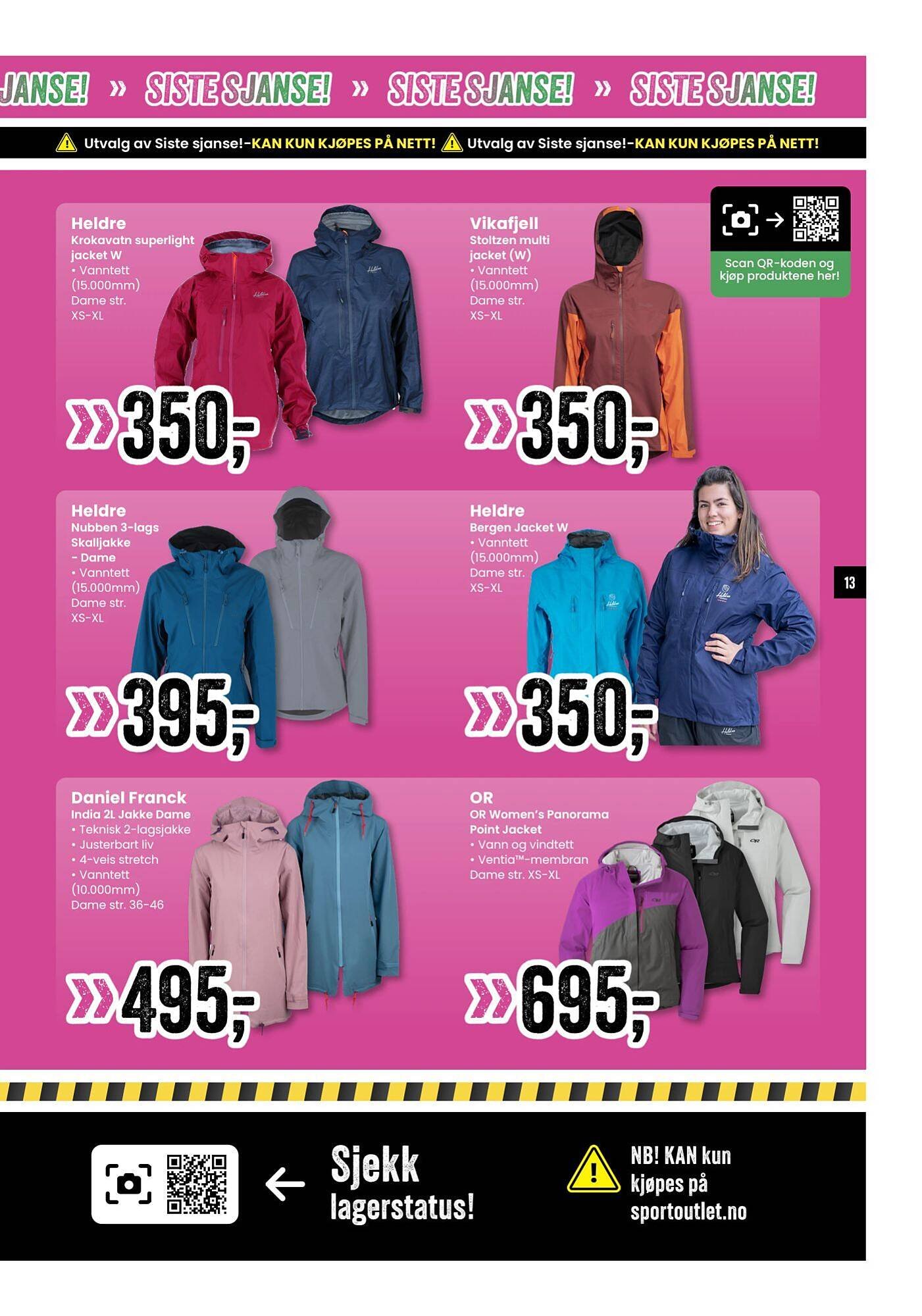 Sport Outlet kundeavis (2025-09-09 - 2025-09-14)