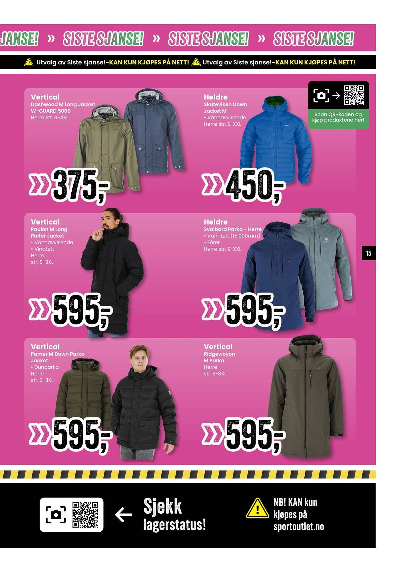 Sport Outlet kundeavis (2025-09-09 - 2025-09-14)