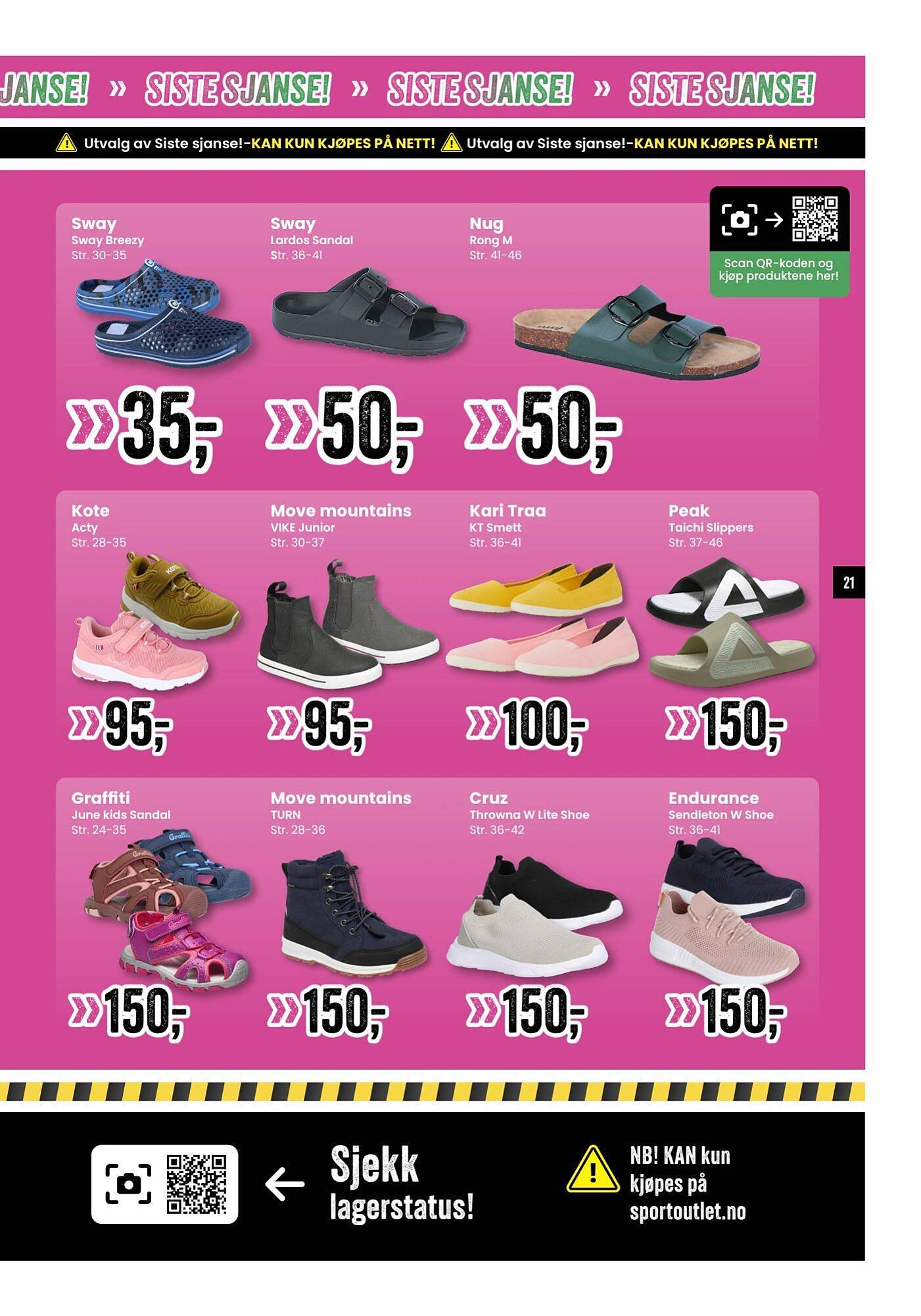 Sport Outlet kundeavis (2025-09-09 - 2025-09-14)