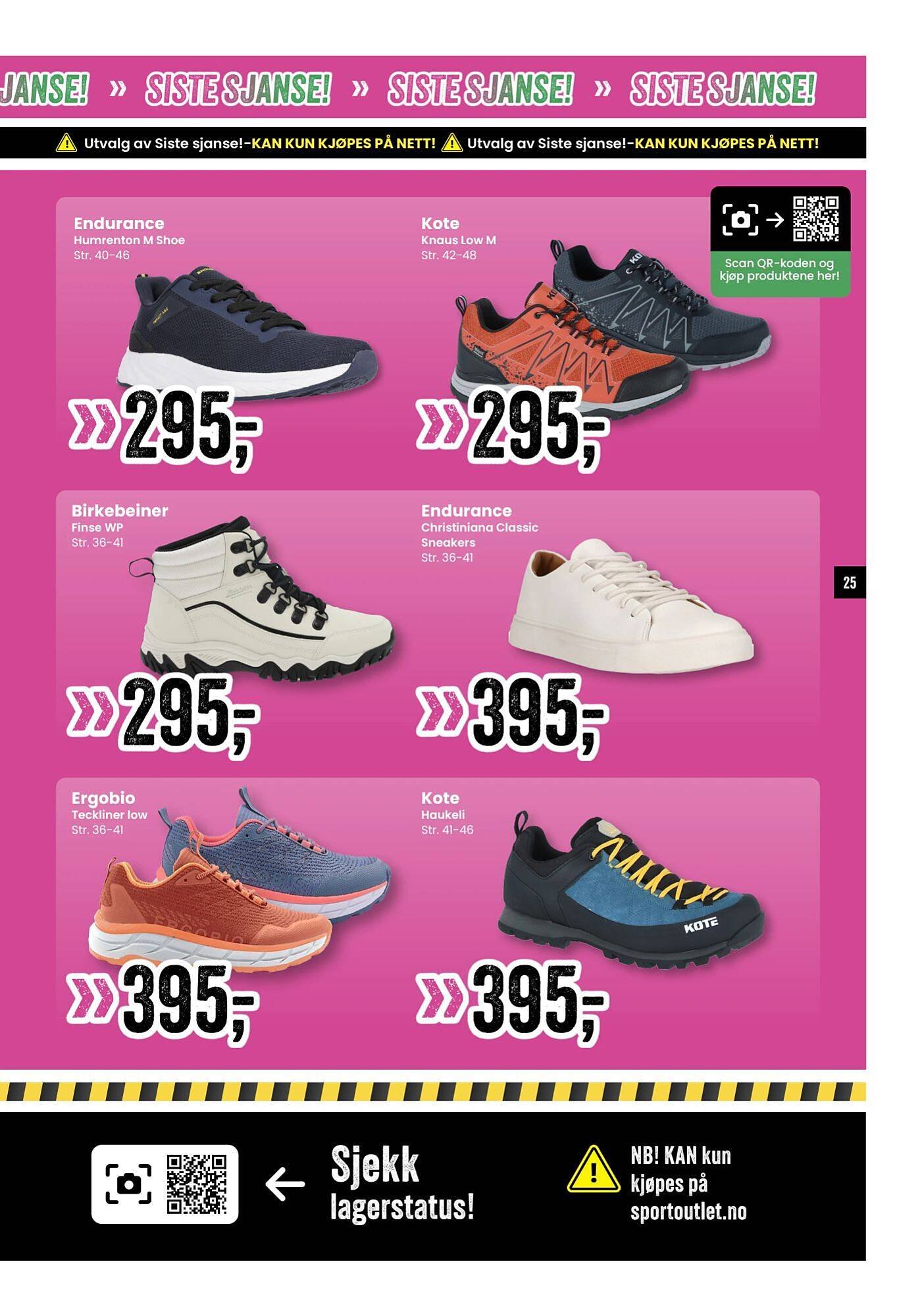 Sport Outlet kundeavis (2025-09-09 - 2025-09-14)