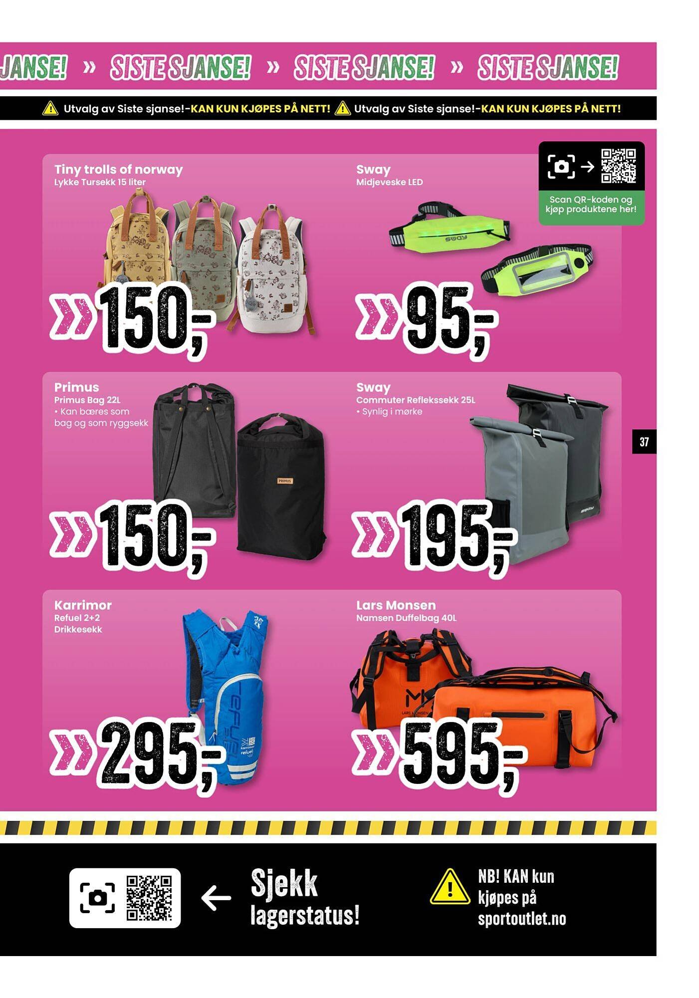 Sport Outlet kundeavis (2025-09-09 - 2025-09-14)