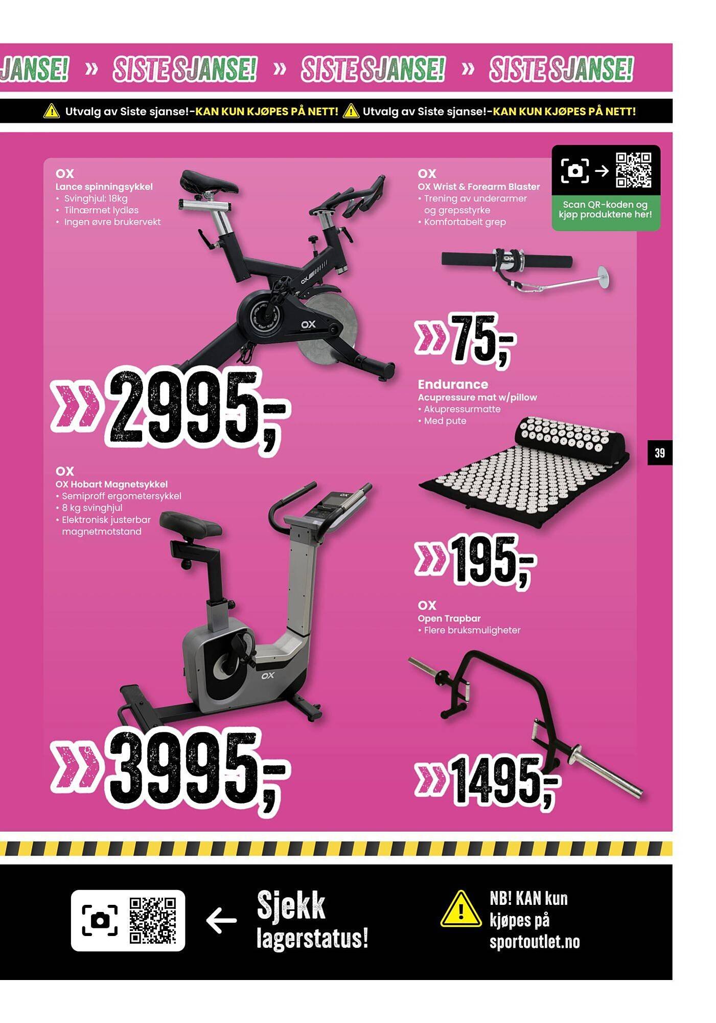 Sport Outlet kundeavis (2025-09-09 - 2025-09-14)
