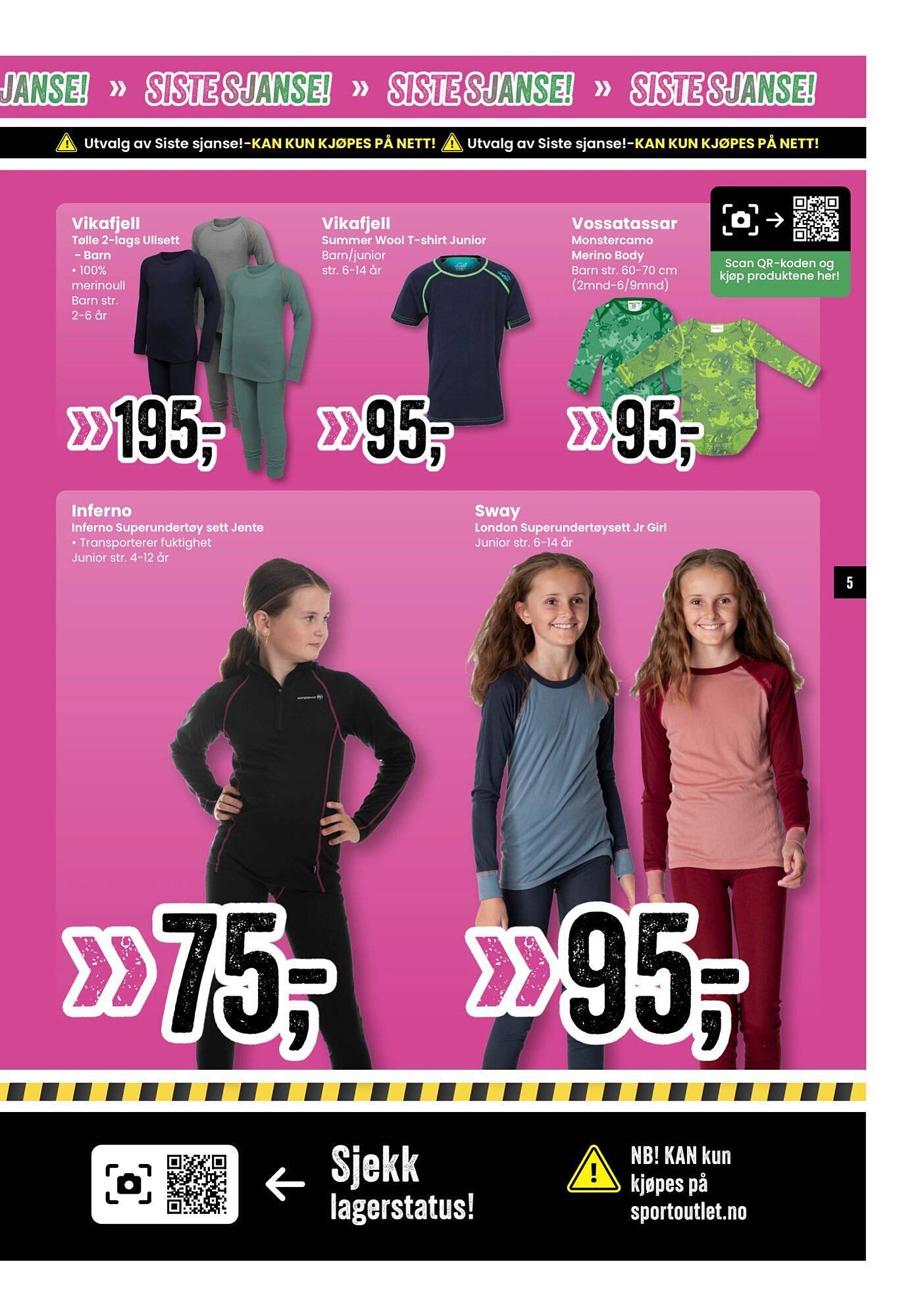 Sport Outlet kundeavis (2025-09-09 - 2025-09-14)