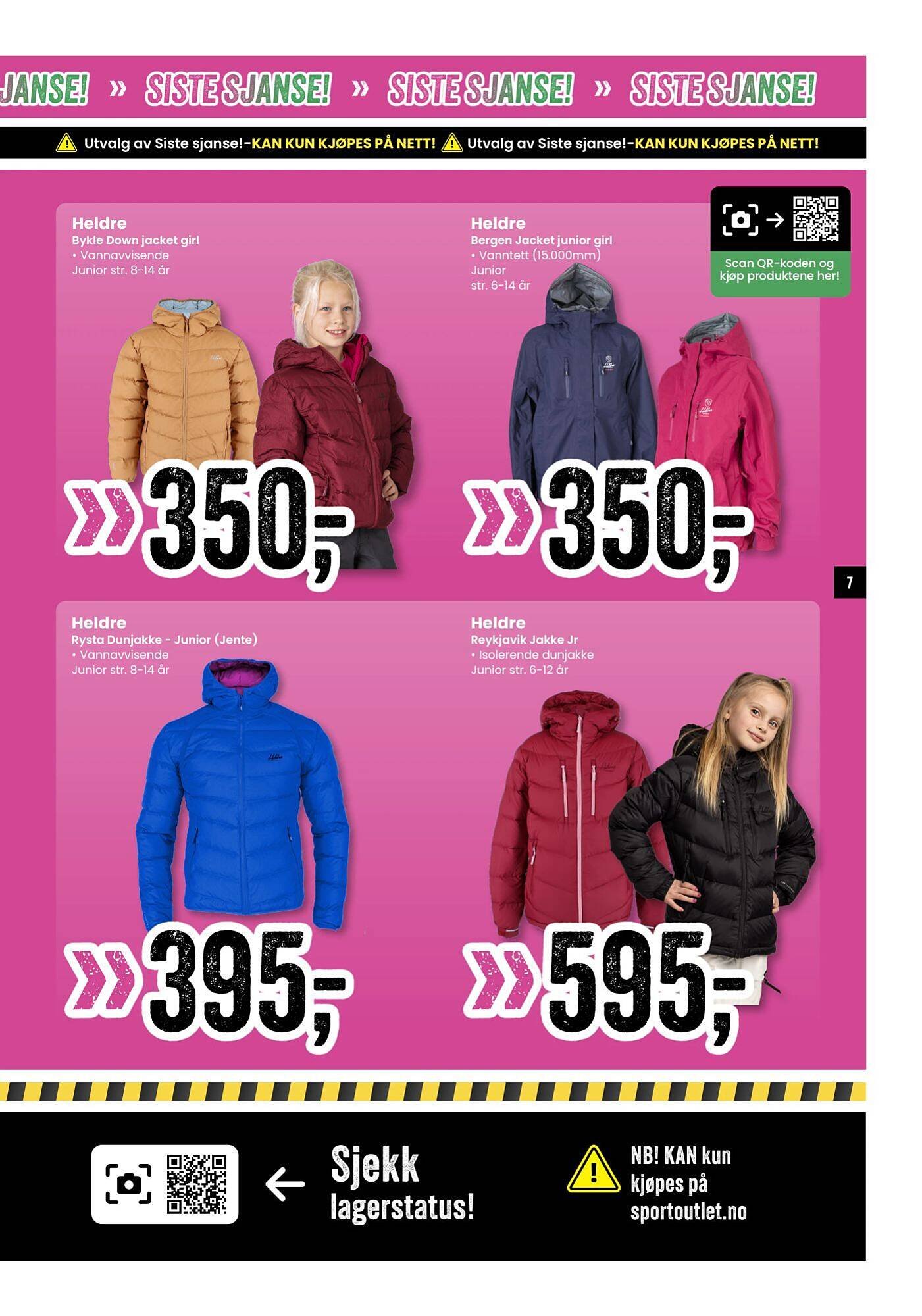 Sport Outlet kundeavis (2025-09-09 - 2025-09-14)