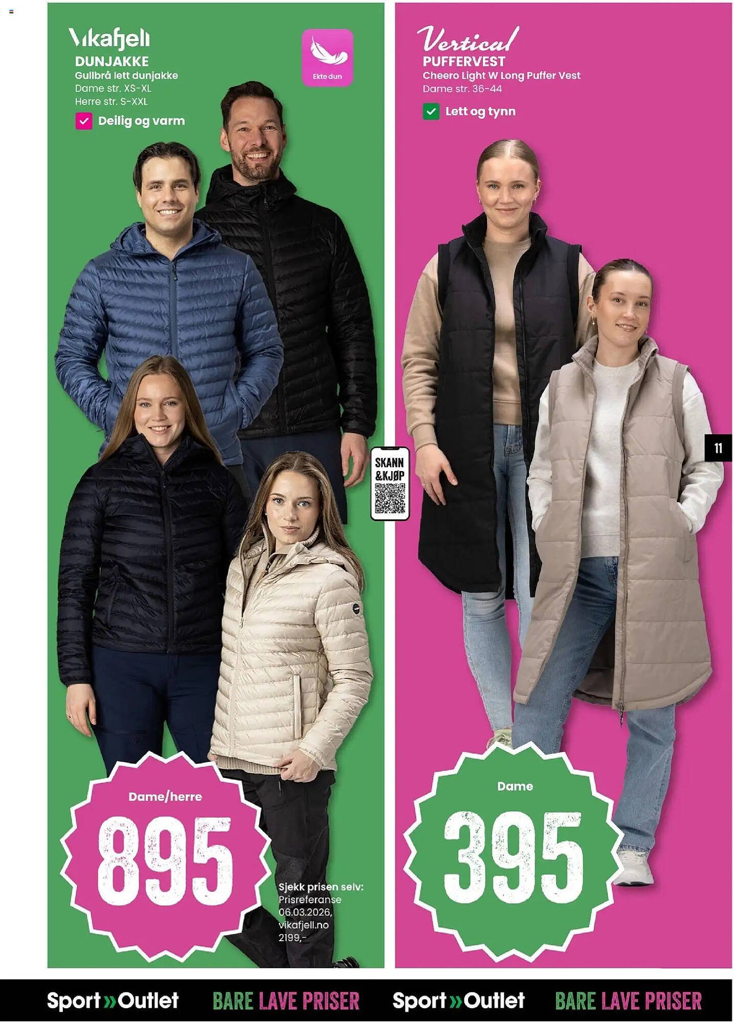 Sport Outlet kundeavis (2026-03-24 - 2026-04-06)