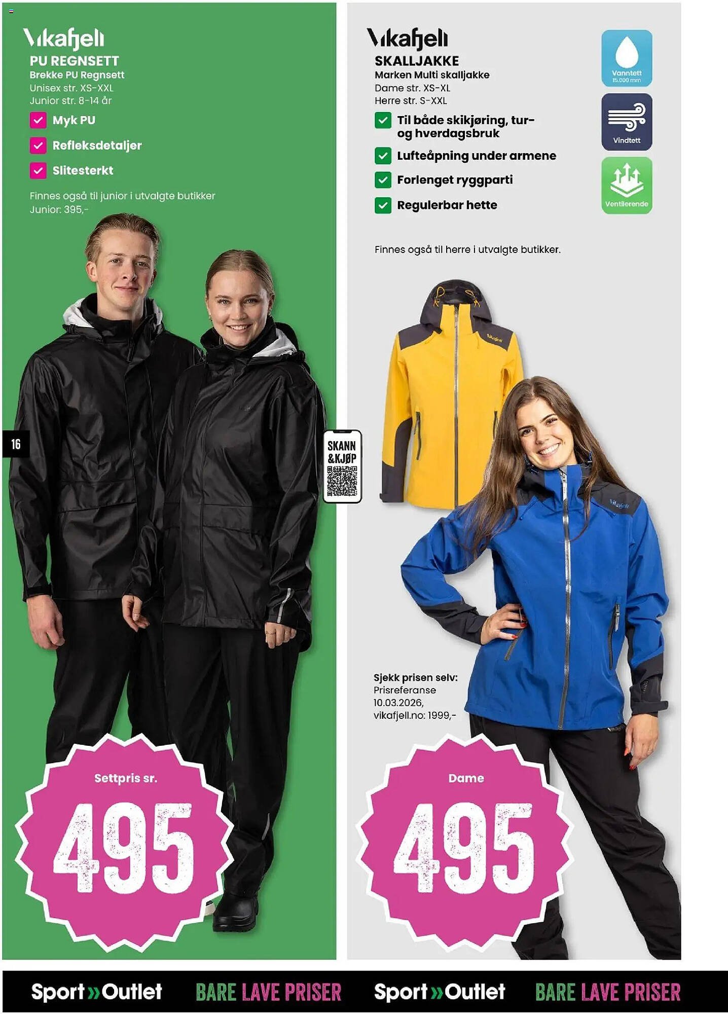 Sport Outlet kundeavis (2026-03-24 - 2026-04-06)