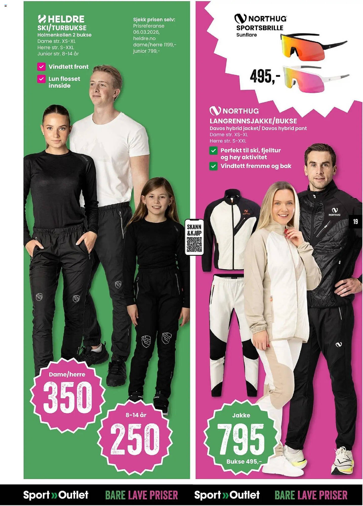 Sport Outlet kundeavis (2026-03-24 - 2026-04-06)