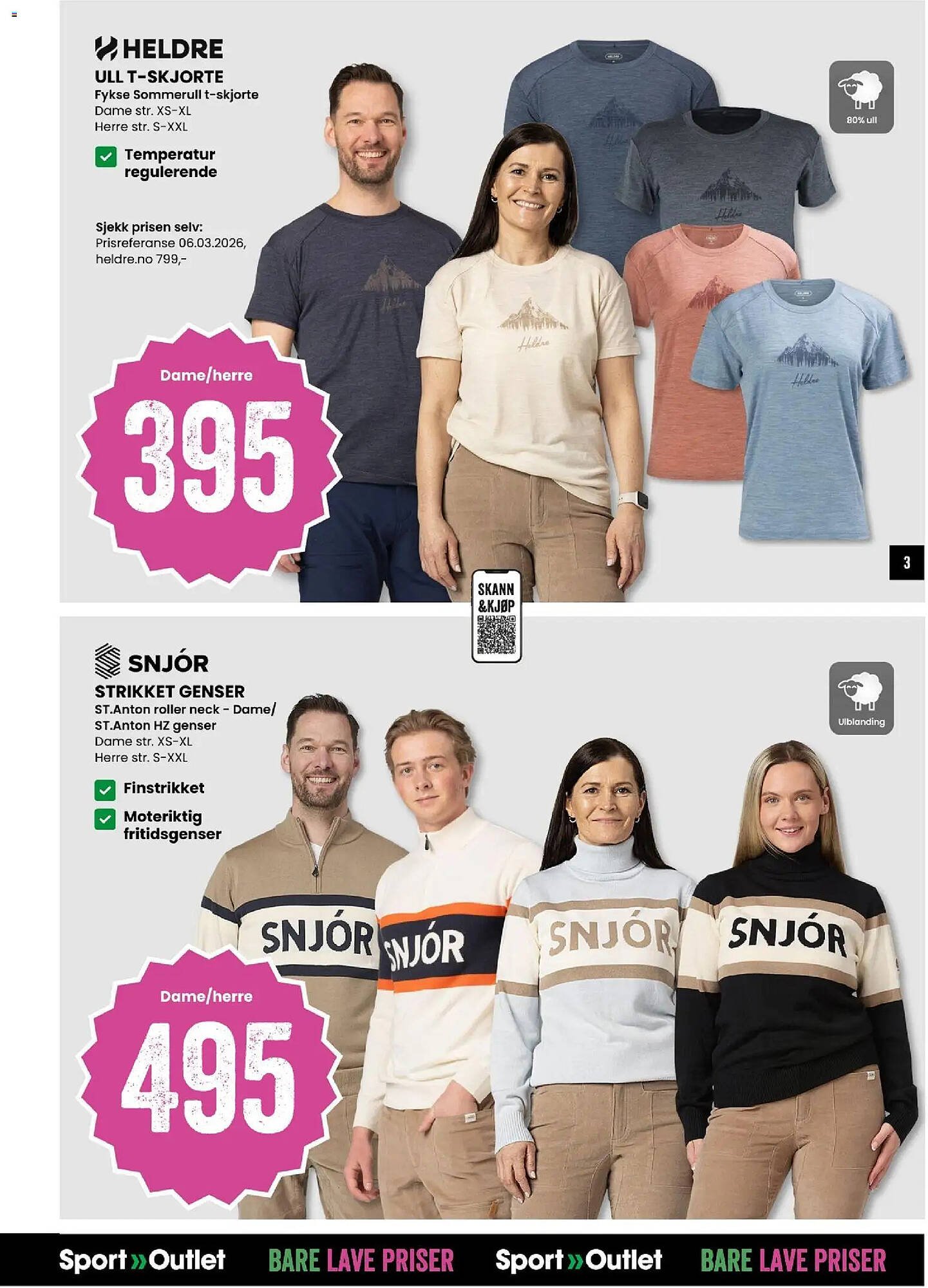 Sport Outlet kundeavis (2026-03-24 - 2026-04-06)