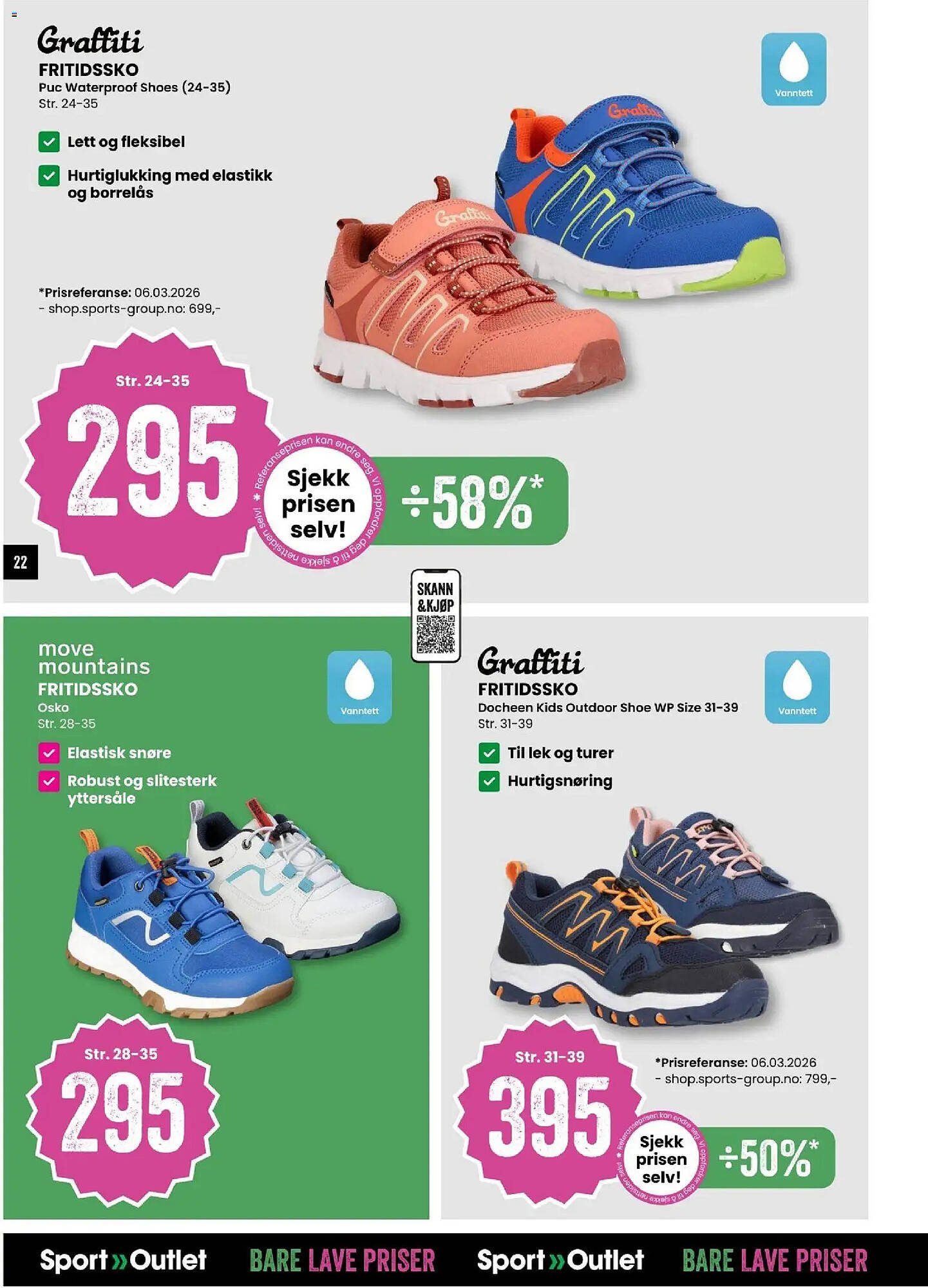 Sport Outlet kundeavis (2026-03-24 - 2026-04-06)