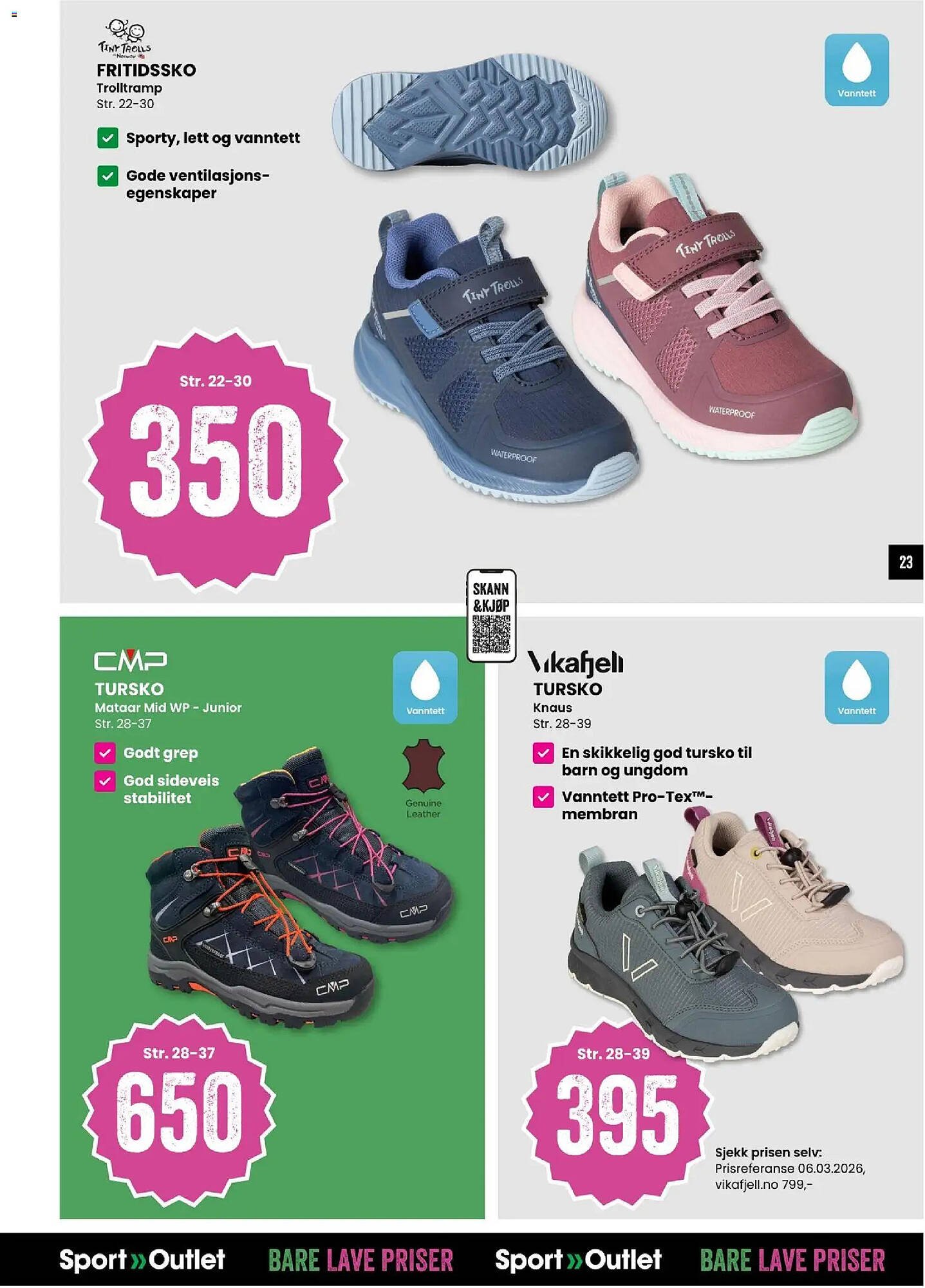 Sport Outlet kundeavis (2026-03-24 - 2026-04-06)