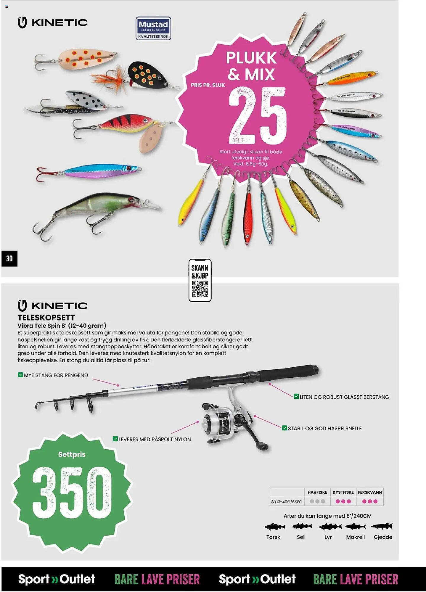 Sport Outlet kundeavis (2026-03-24 - 2026-04-06)