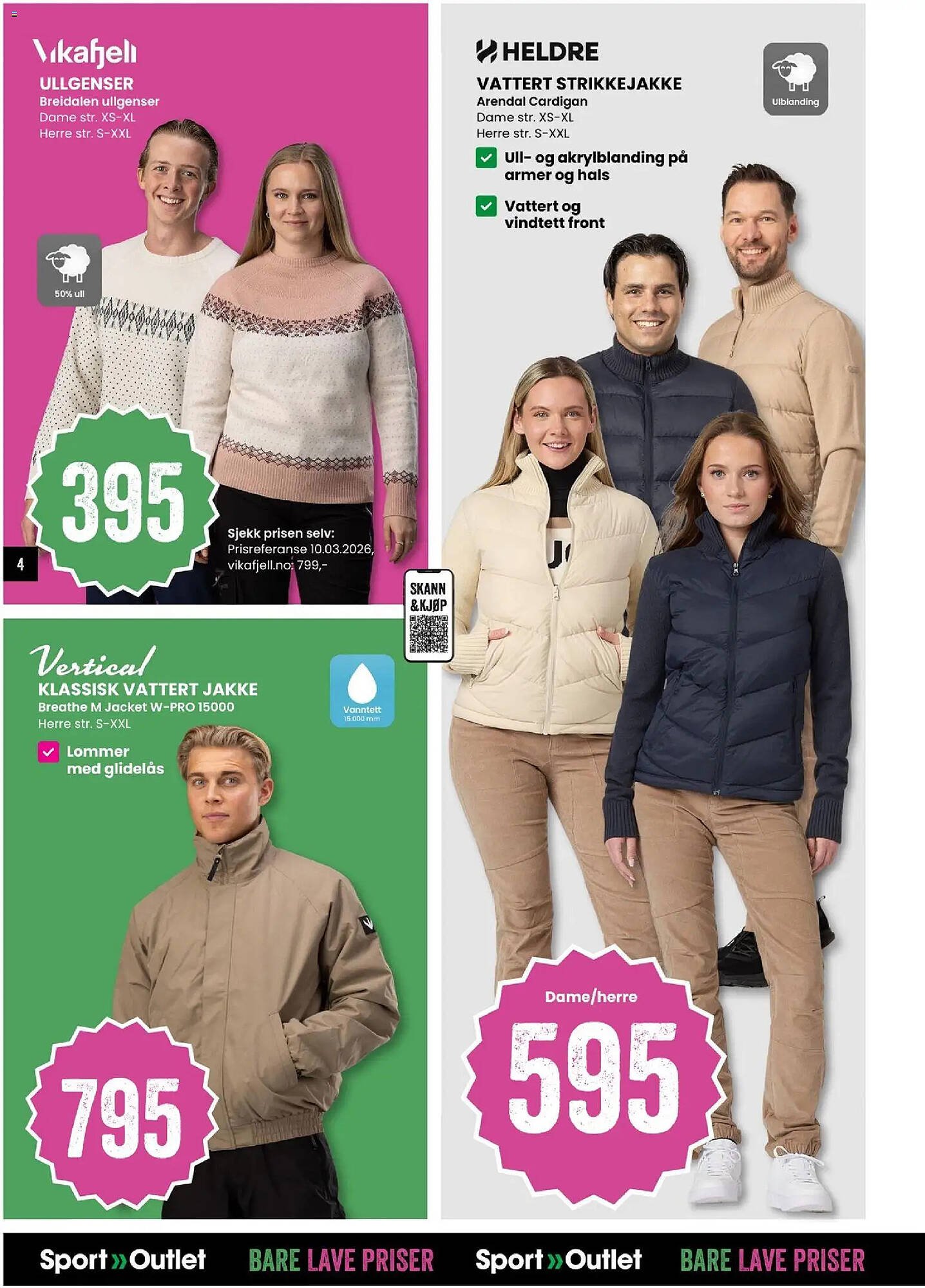 Sport Outlet kundeavis (2026-03-24 - 2026-04-06)