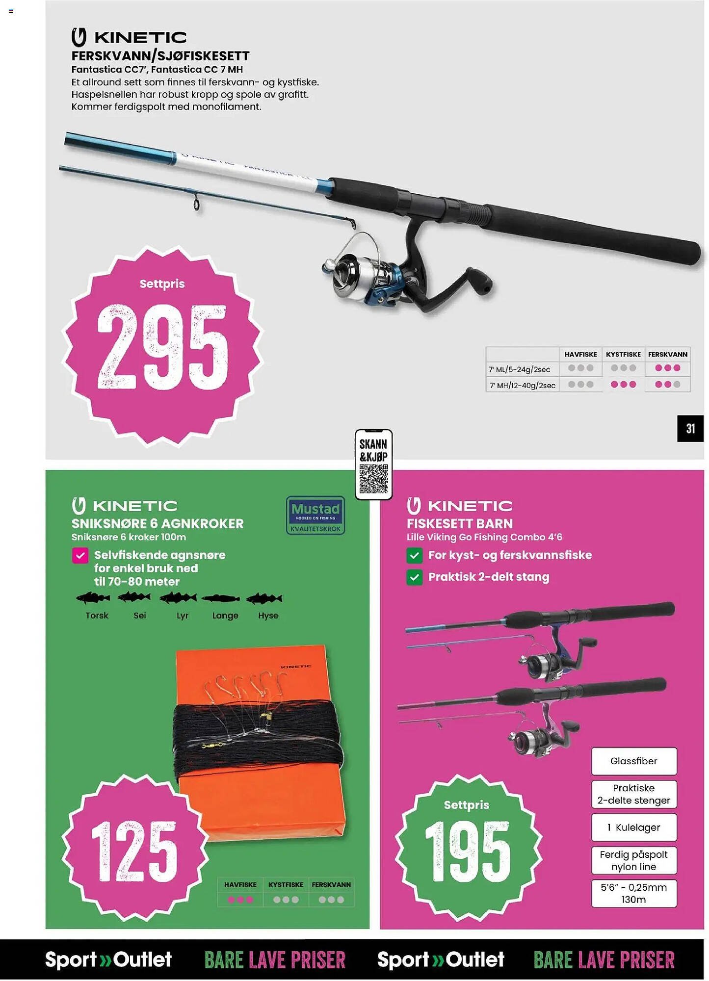 Sport Outlet kundeavis (2026-03-24 - 2026-04-06)