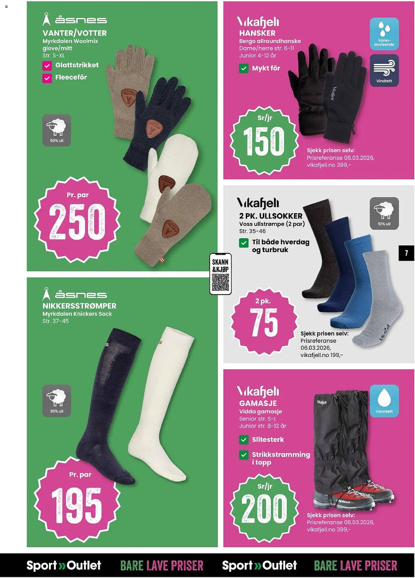 Sport Outlet kundeavis (2026-03-24 - 2026-04-06)