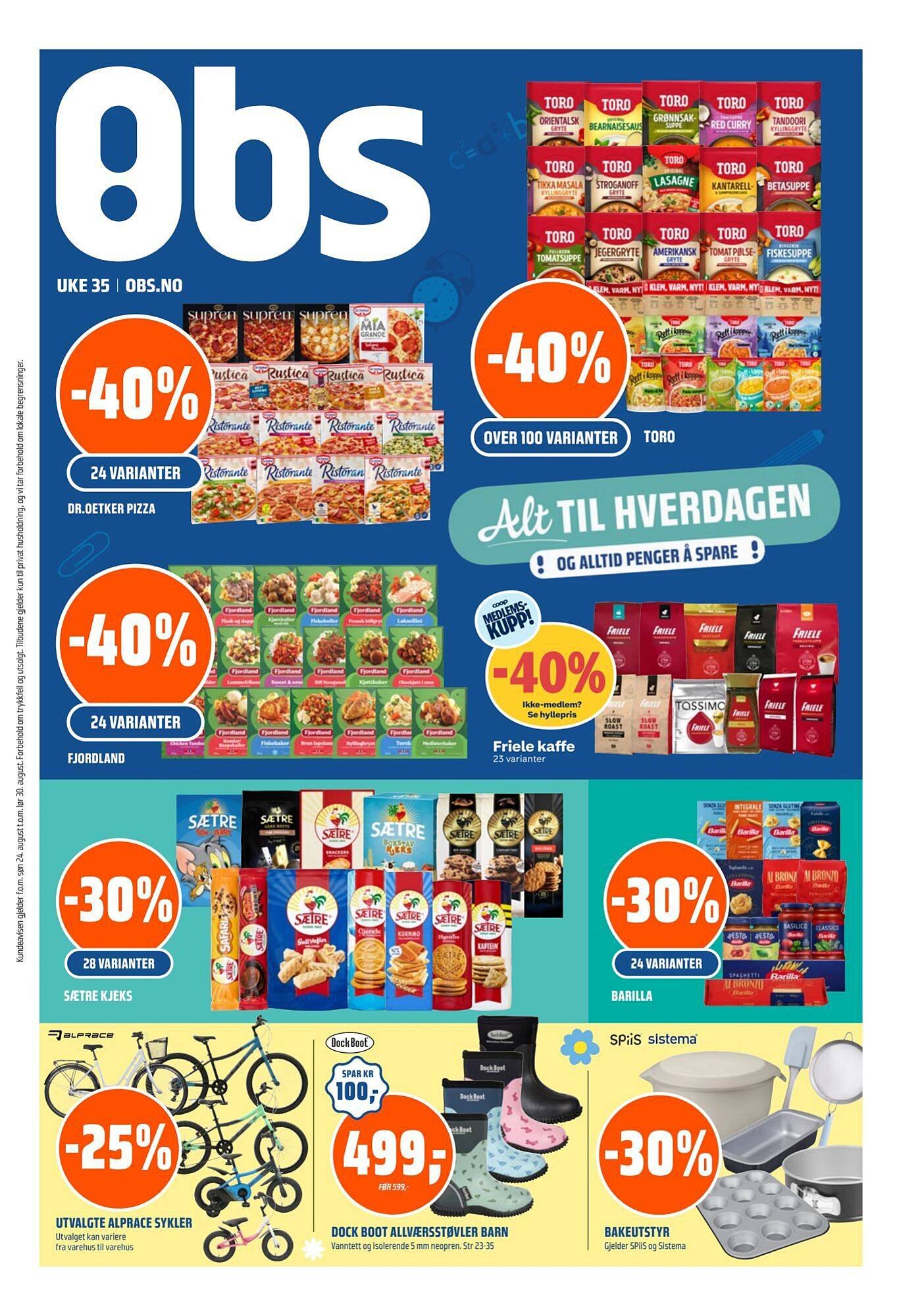Coop Obs kundeavis (2025-08-24 - 2025-08-30)
