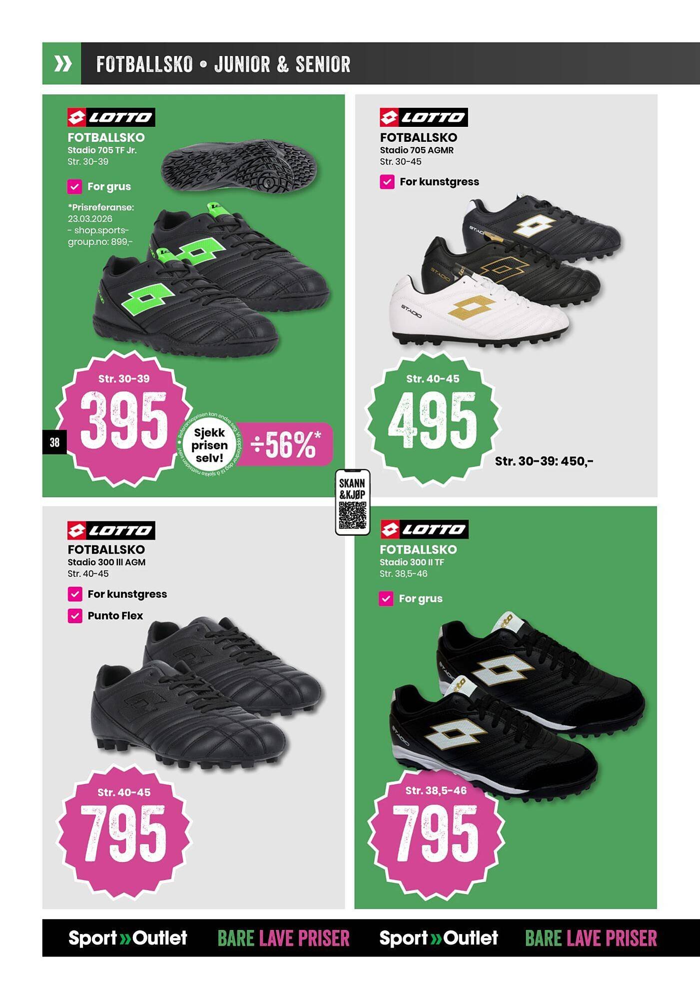 Sport Outlet kundeavis (2026-04-14 - 2026-05-04)