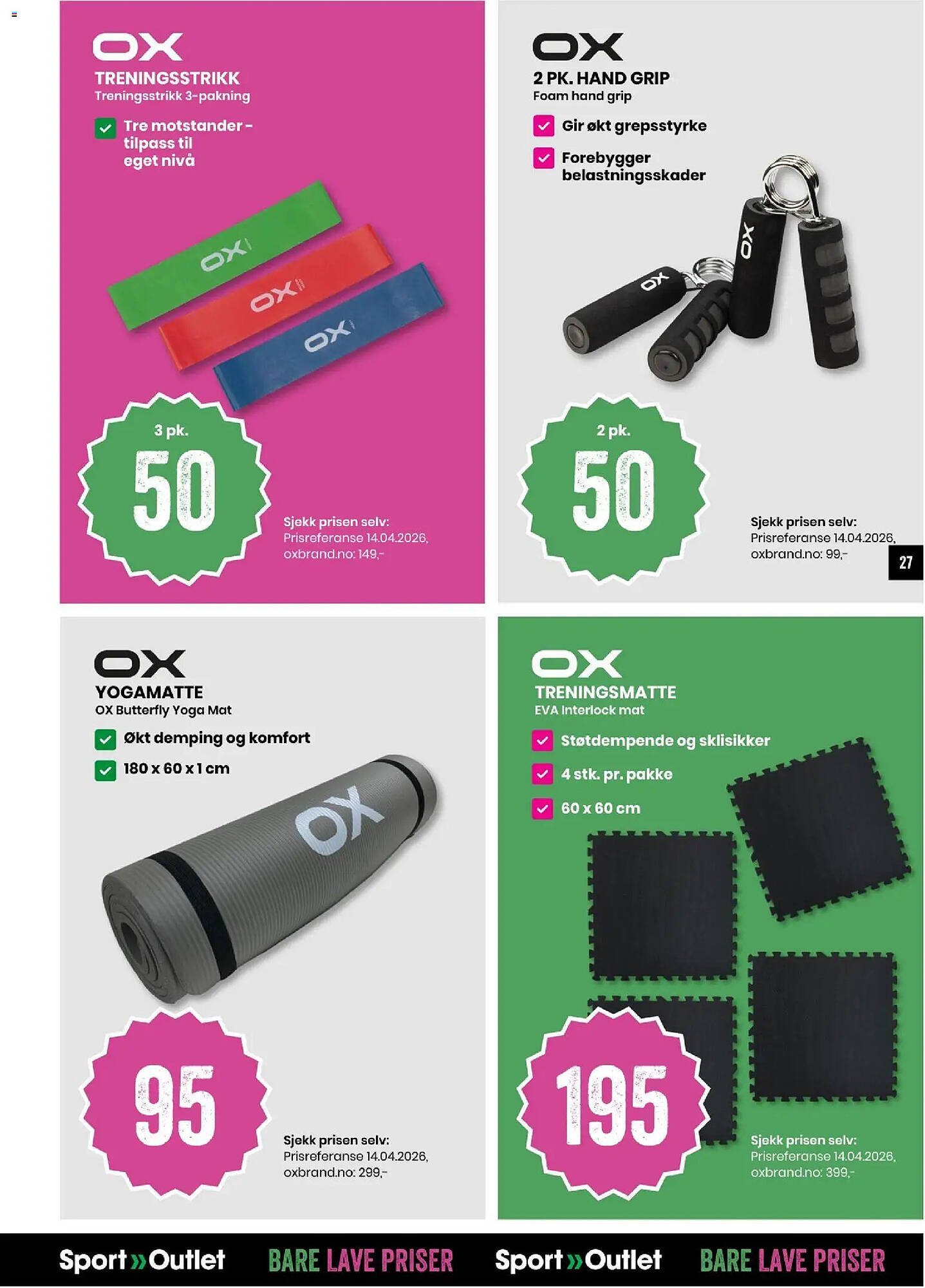 Sport Outlet kundeavis (2026-04-28 - 2026-05-03)