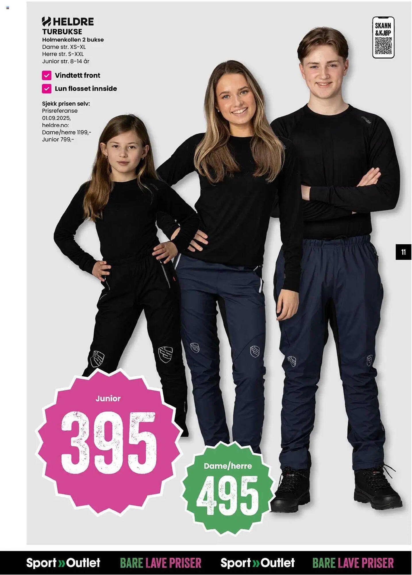 Sport Outlet kundeavis (2025-09-16 - 2025-09-28)