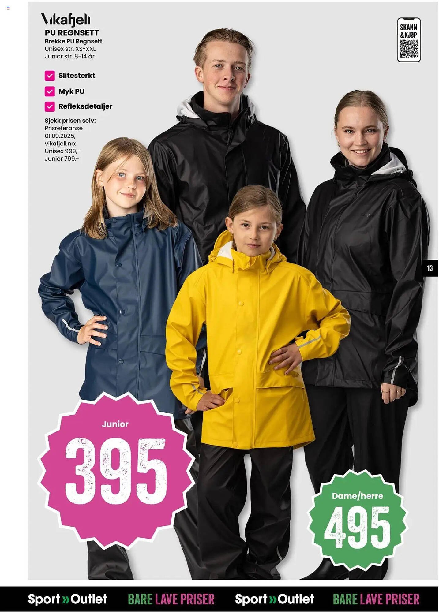 Sport Outlet kundeavis (2025-09-16 - 2025-09-28)