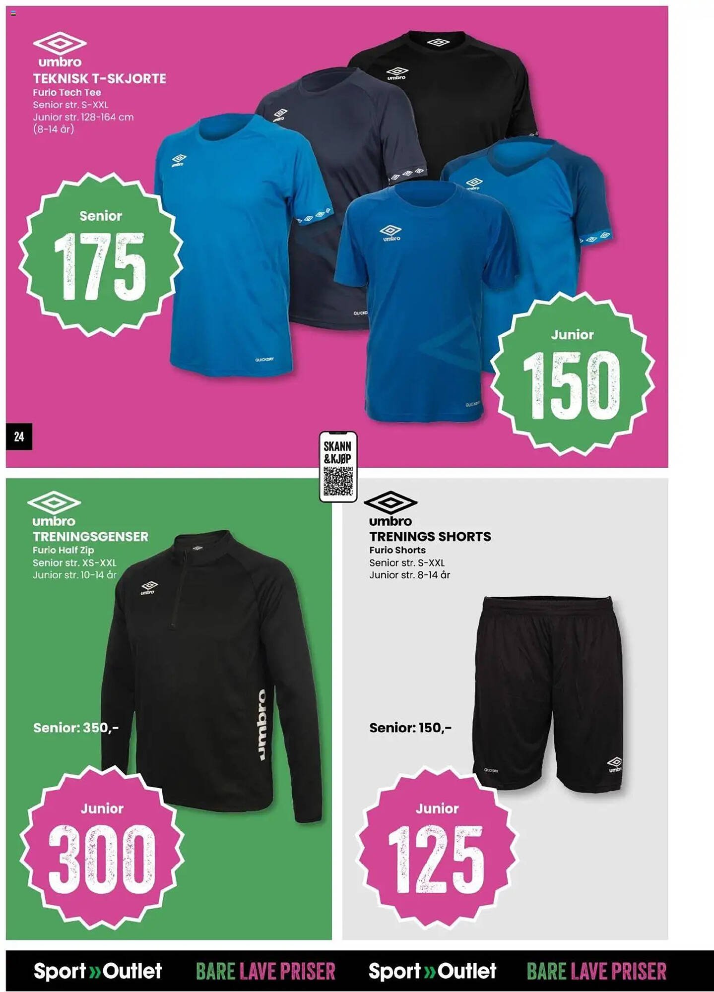 Sport Outlet kundeavis (2025-09-16 - 2025-09-28)