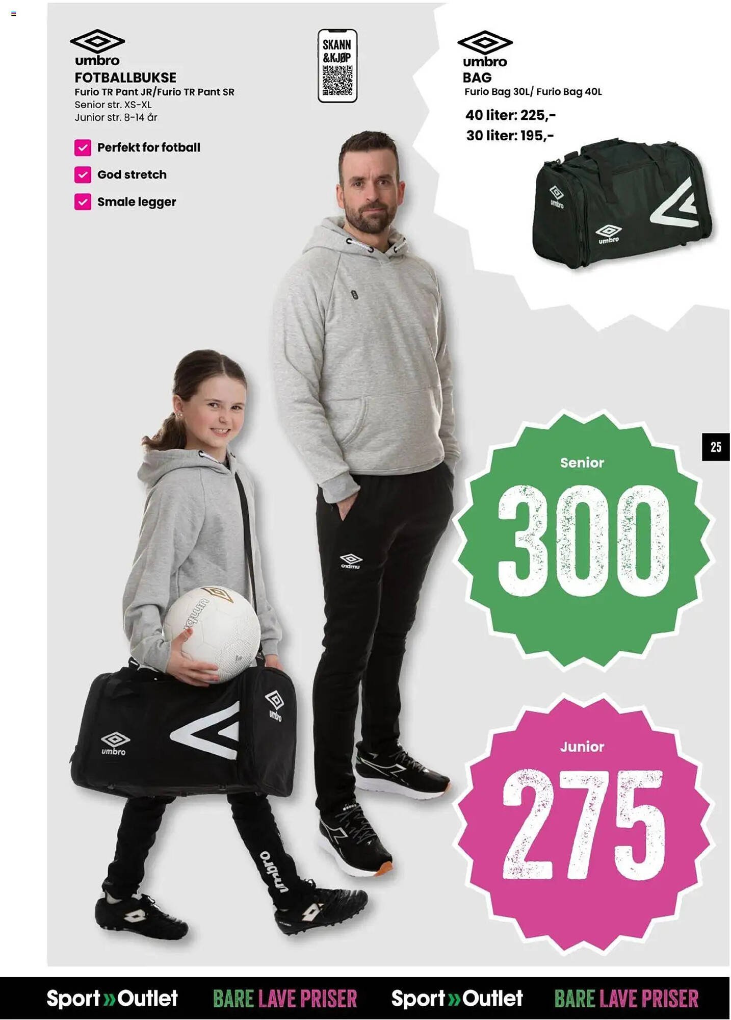 Sport Outlet kundeavis (2025-09-16 - 2025-09-28)