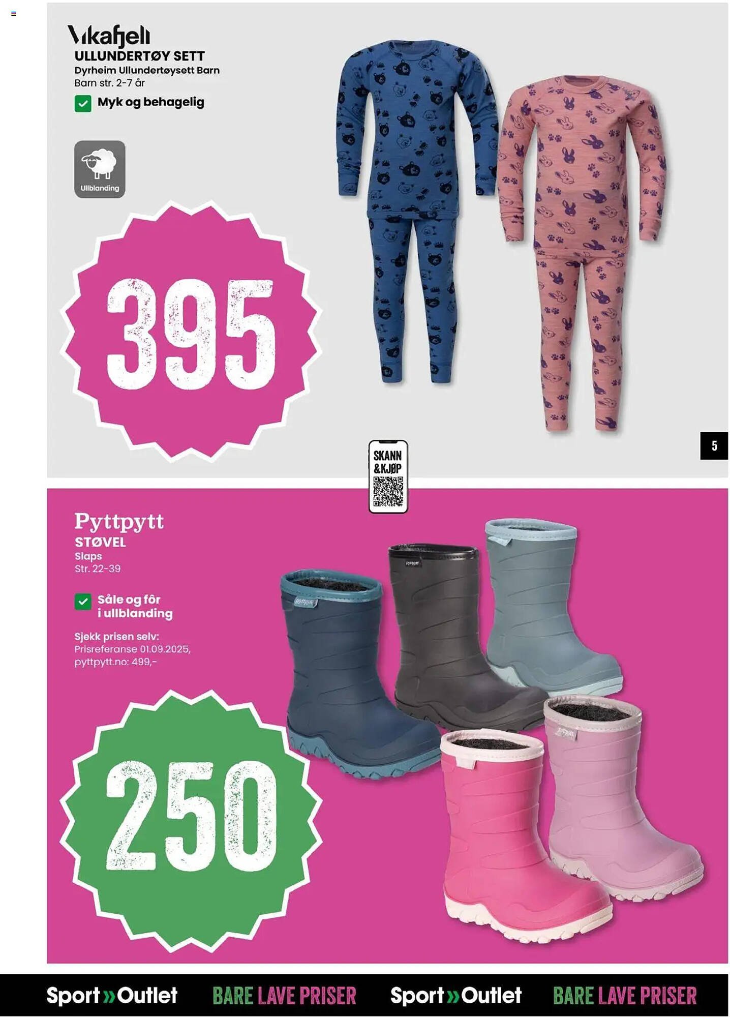 Sport Outlet kundeavis (2025-09-16 - 2025-09-28)
