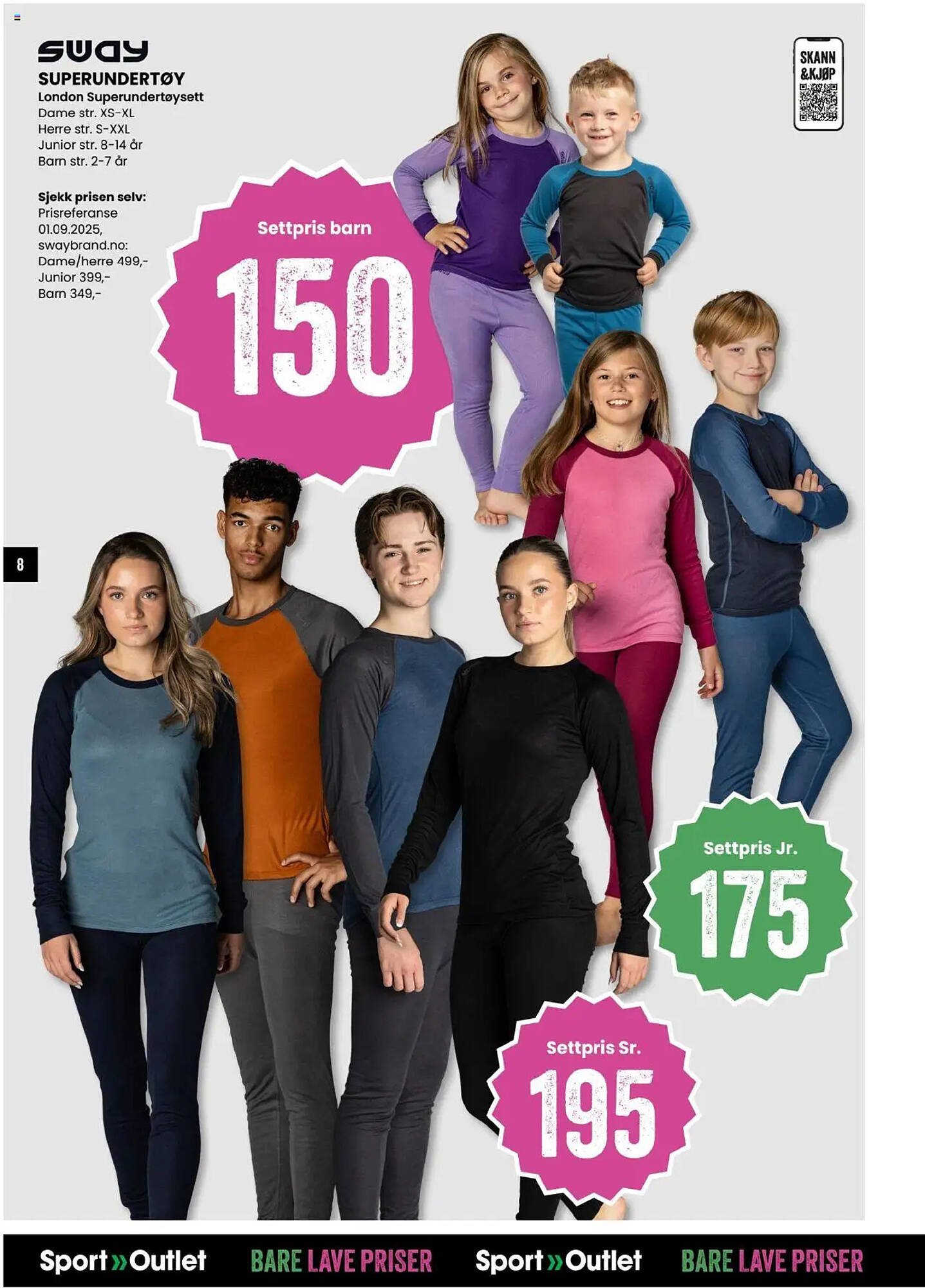 Sport Outlet kundeavis (2025-09-16 - 2025-09-28)
