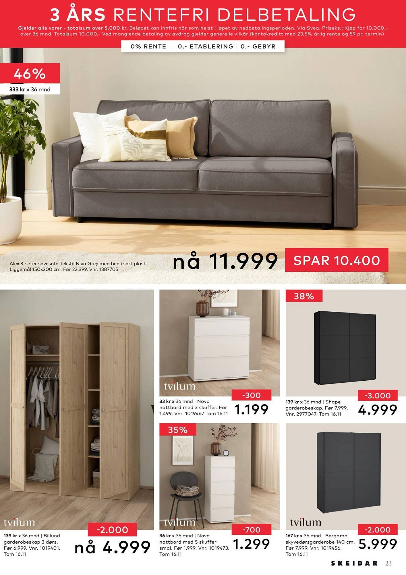 Skeidar kundeavis (2025-10-27 - 2025-11-02)