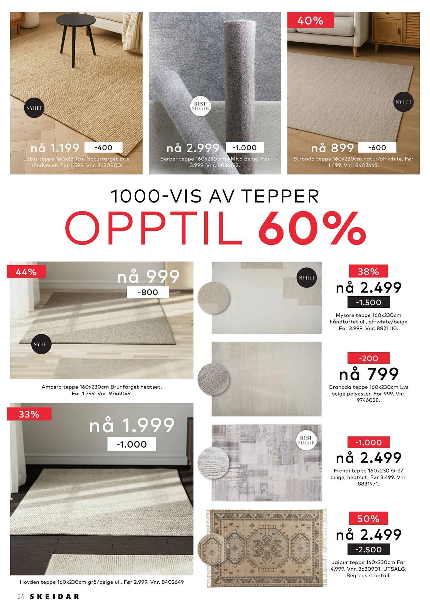 Skeidar kundeavis (2025-10-27 - 2025-11-02)