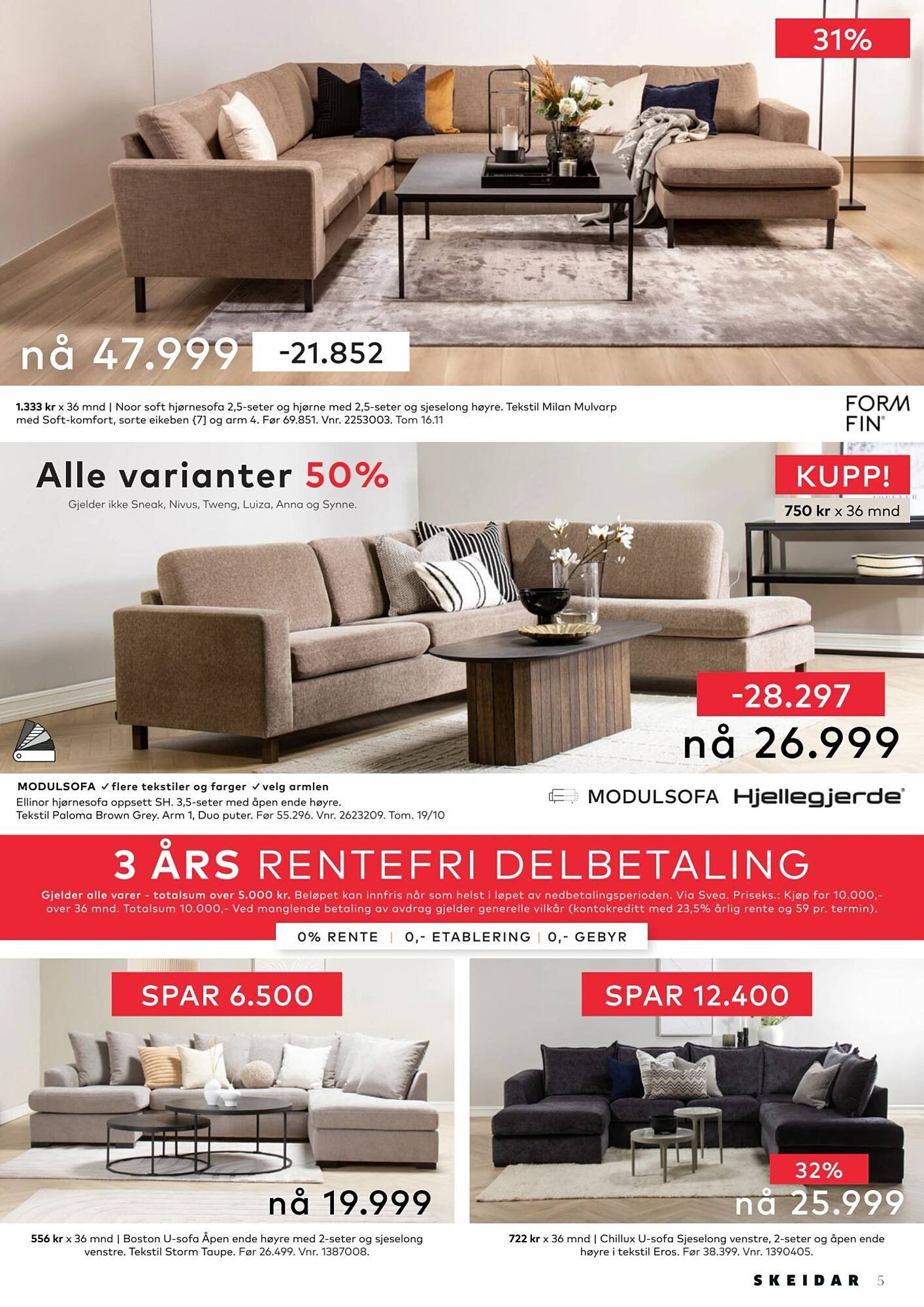 Skeidar kundeavis (2025-10-27 - 2025-11-02)