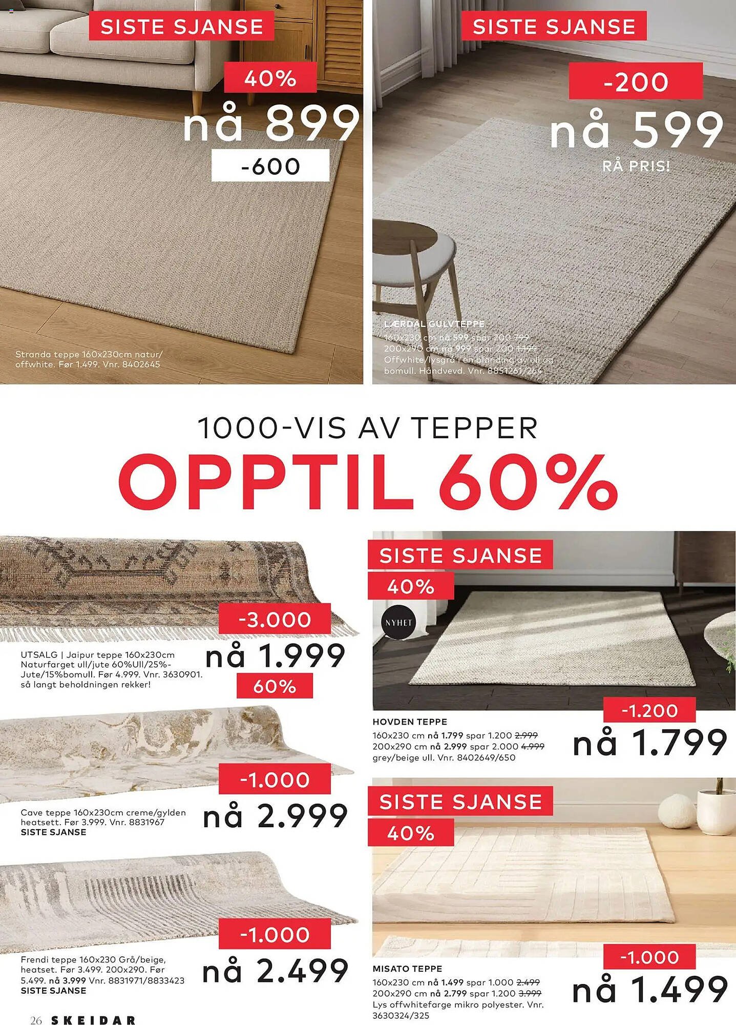 Skeidar kundeavis (2026-04-07 - 2026-04-15)