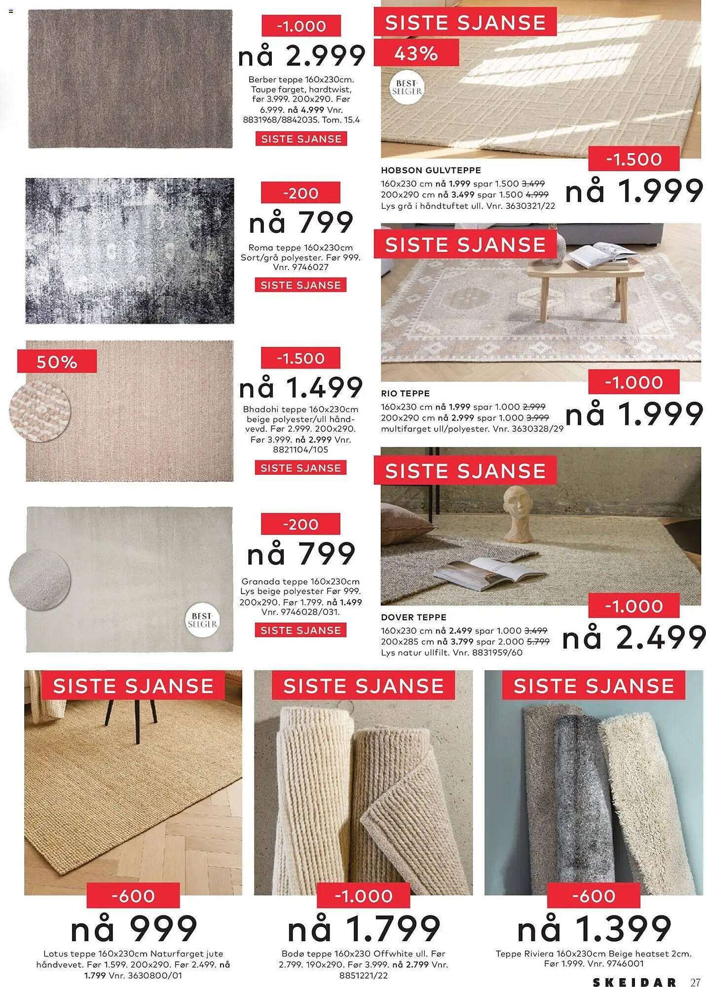 Skeidar kundeavis (2026-04-07 - 2026-04-15)