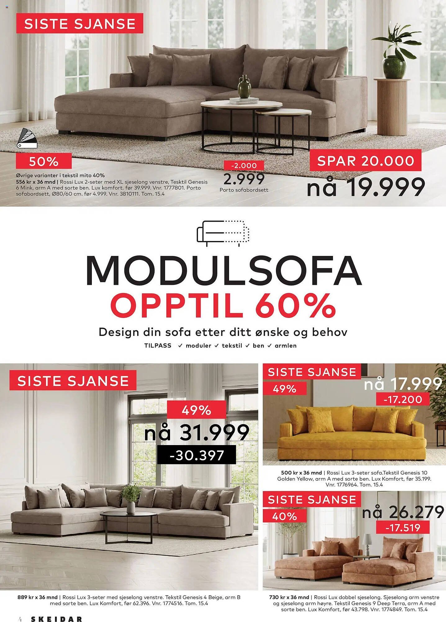 Skeidar kundeavis (2026-04-07 - 2026-04-15)