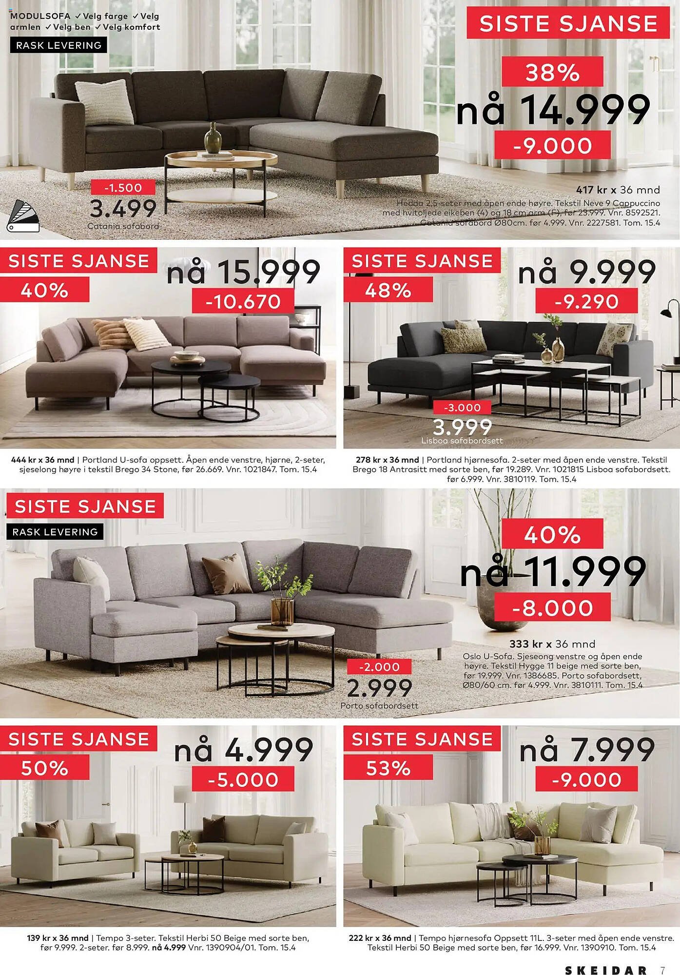 Skeidar kundeavis (2026-04-07 - 2026-04-15)