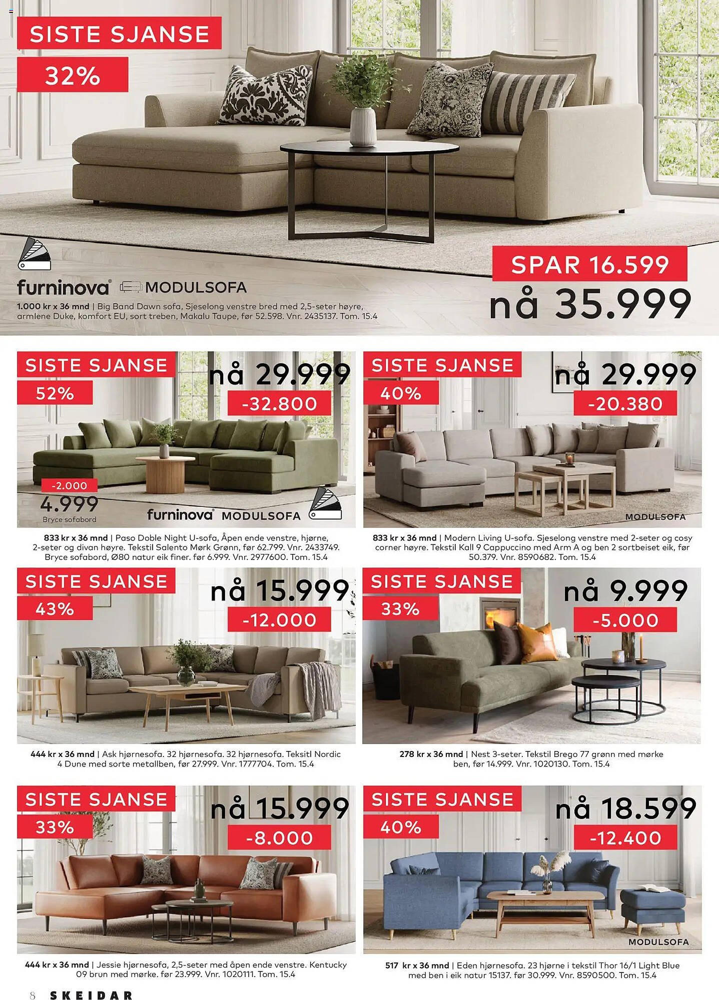 Skeidar kundeavis (2026-04-07 - 2026-04-15)