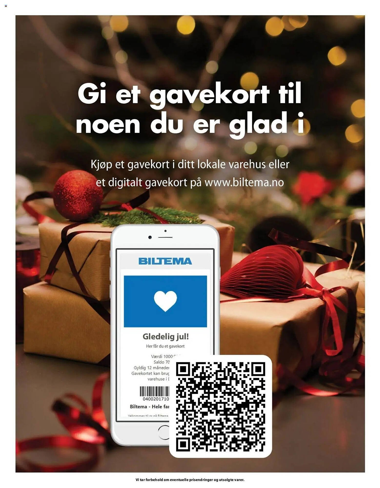 Biltema kundeavis (2025-11-26 - 2026-01-05)