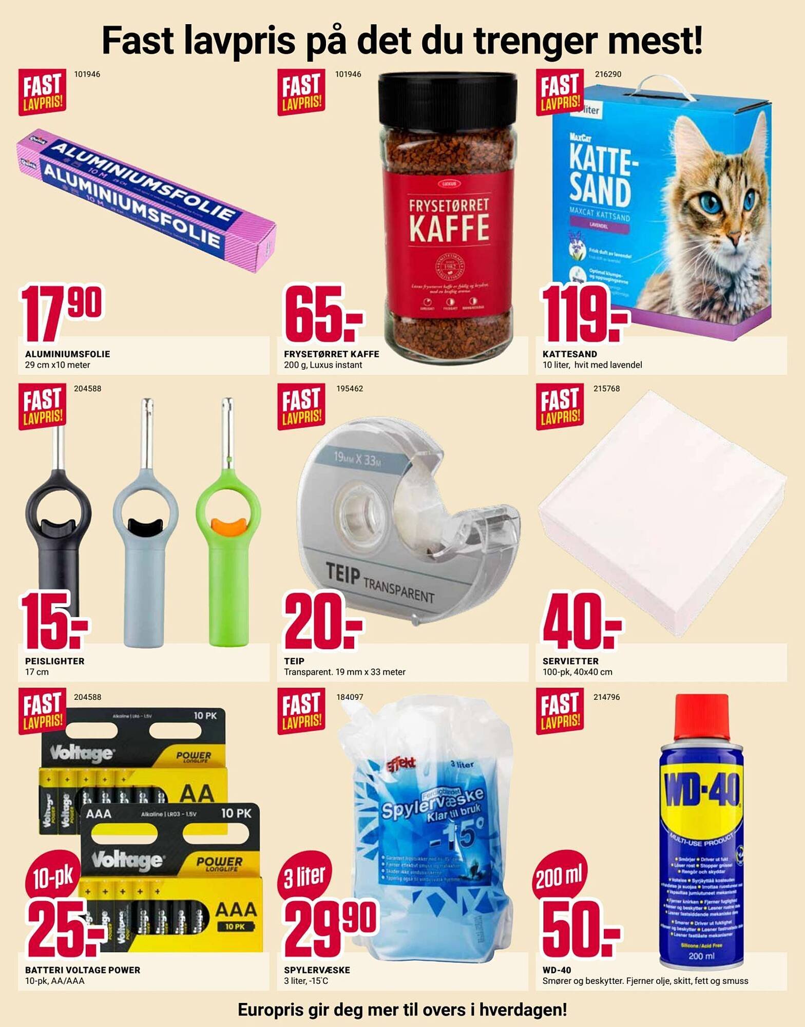 Europris kundeavis (2026-02-23 - 2026-03-01)