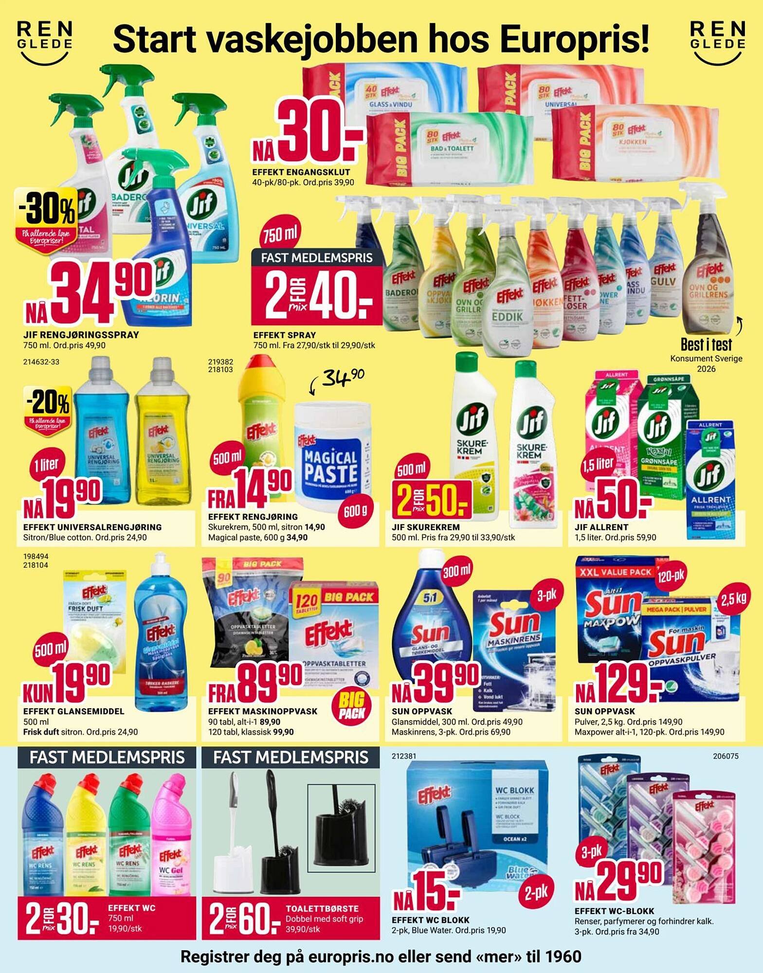 Europris kundeavis (2026-02-23 - 2026-03-01)