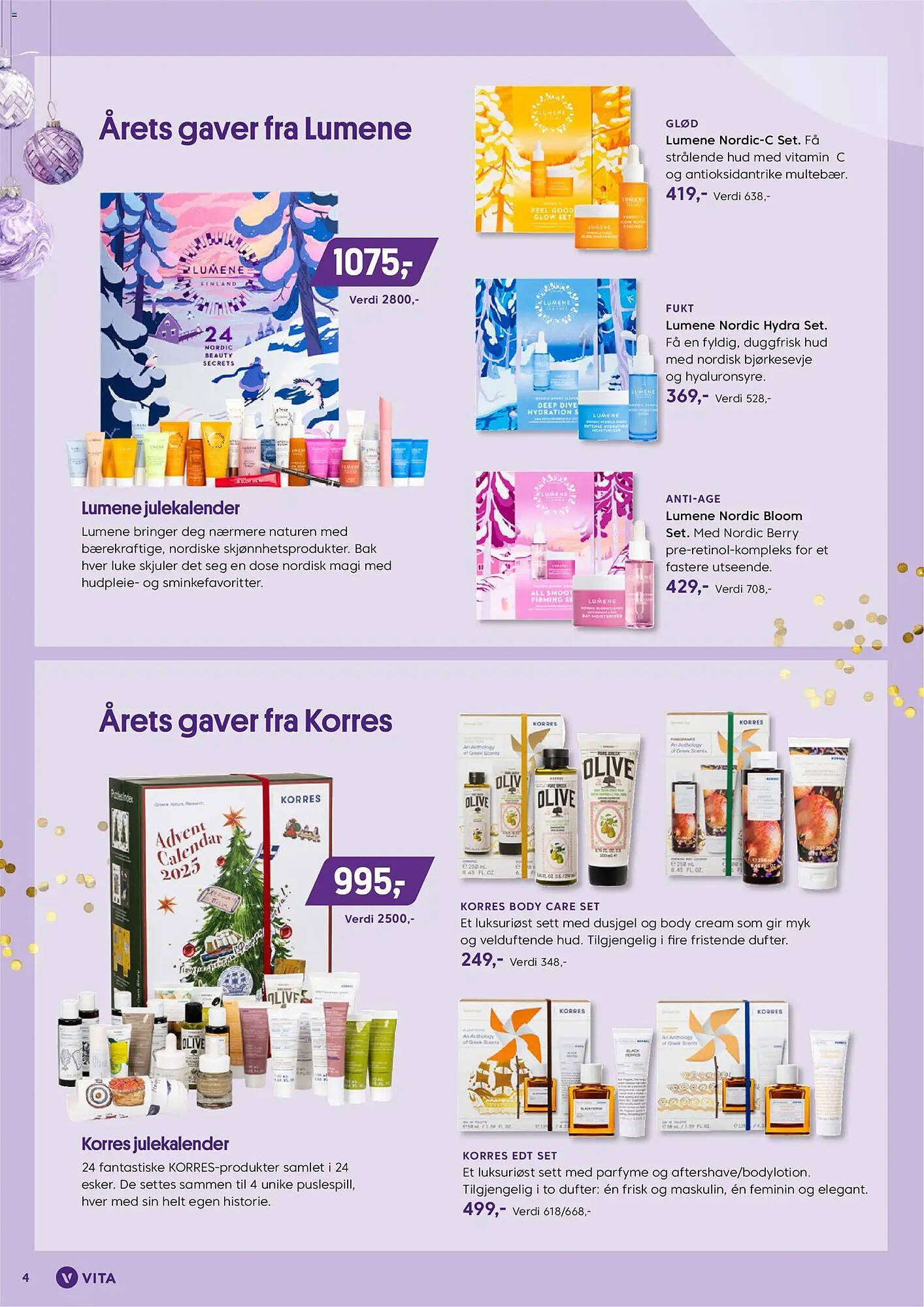 VITA kundeavis (2025-11-10 - 2025-11-23)