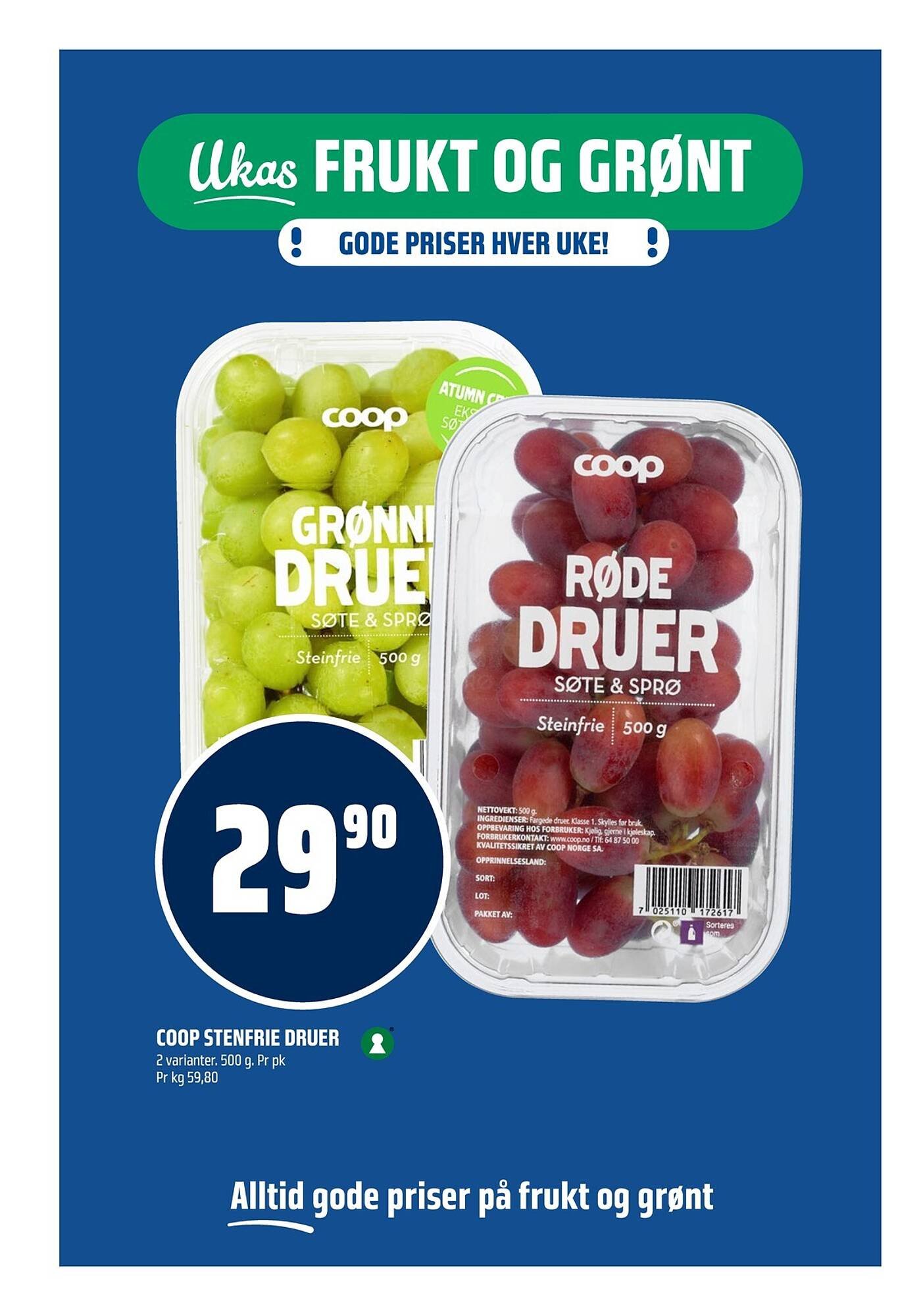 Coop Obs kundeavis (2025-11-09 - 2025-11-15)