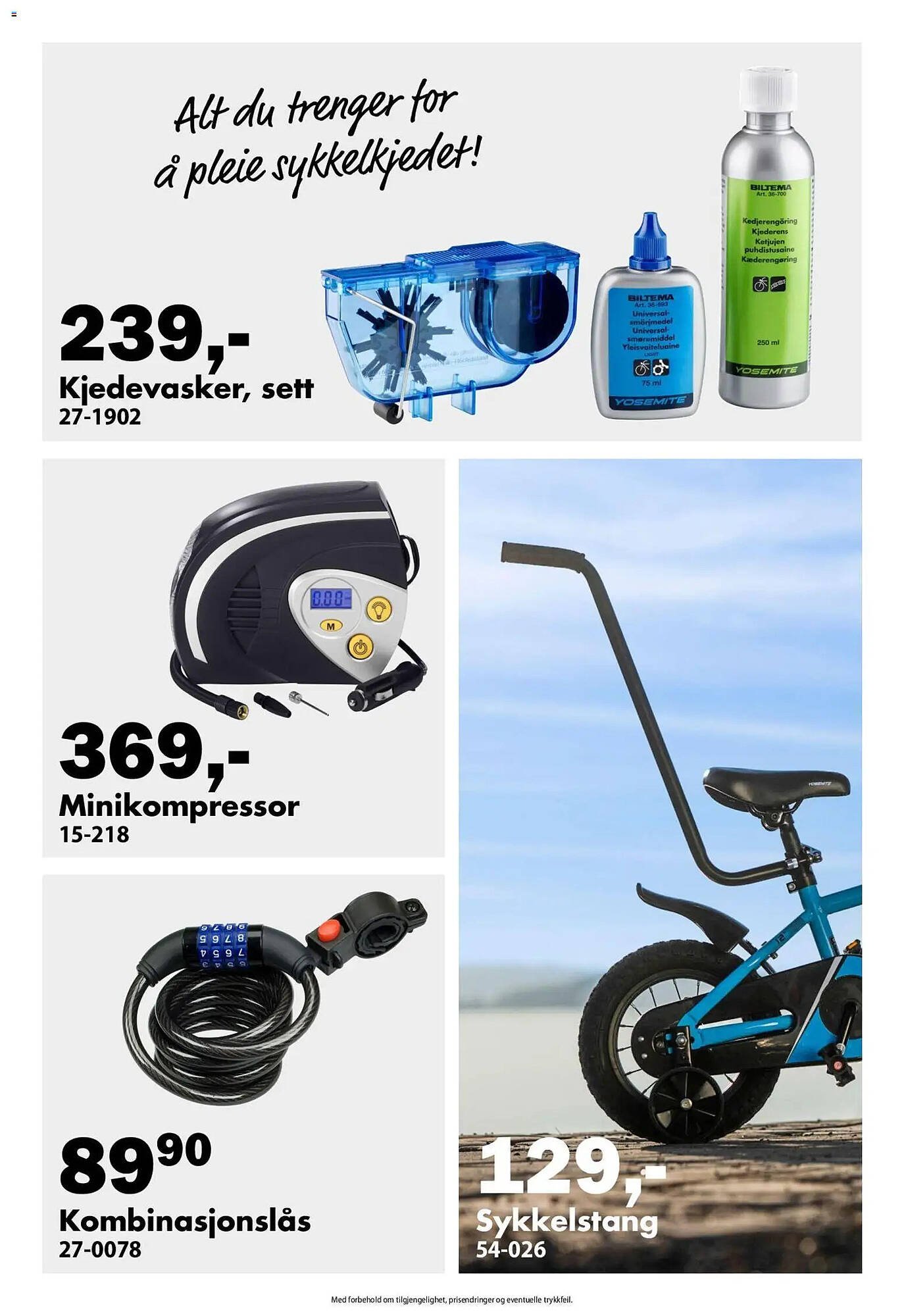 Biltema kundeavis (2026-03-31 - 2026-04-30)