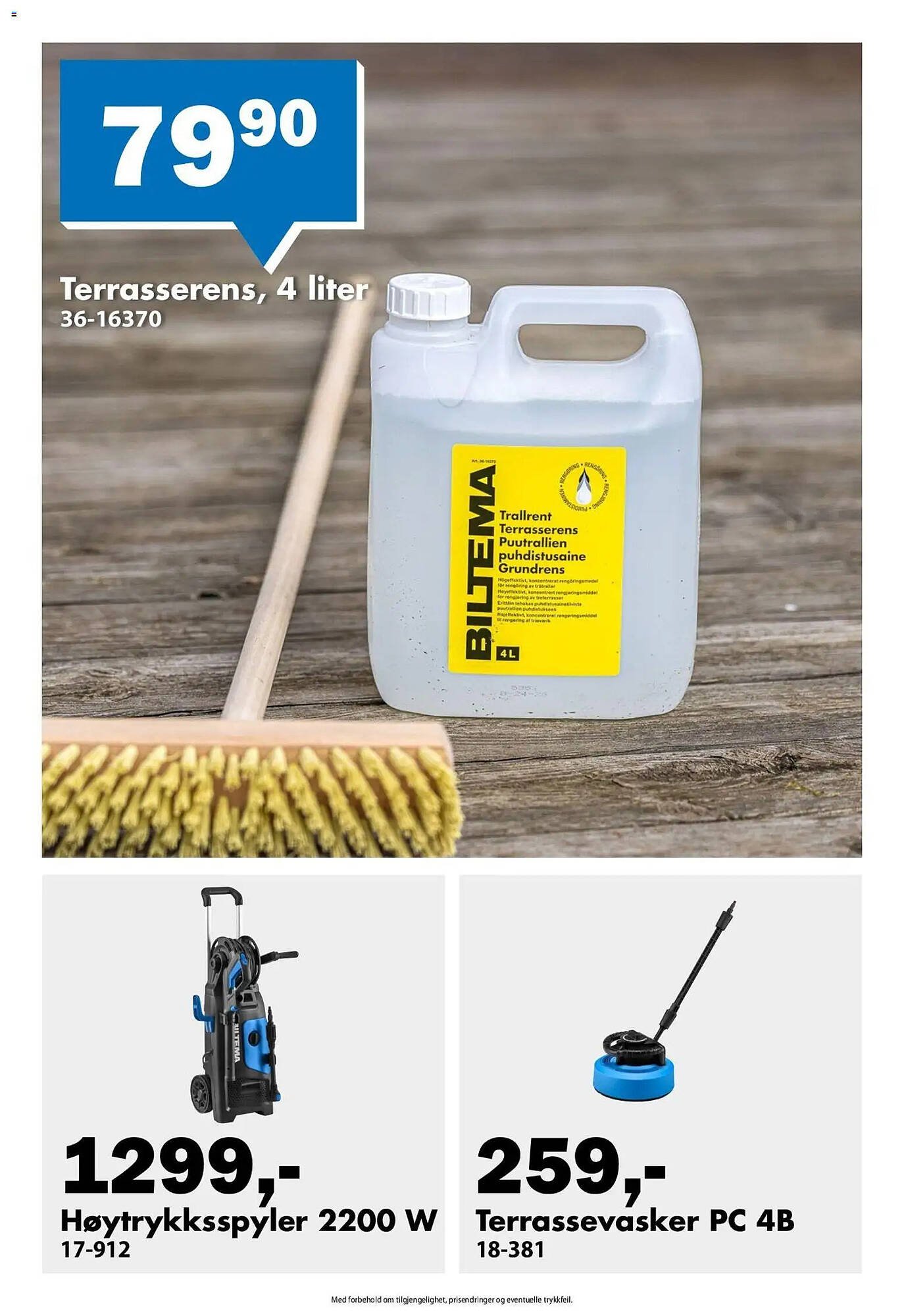 Biltema kundeavis (2026-03-31 - 2026-04-30)