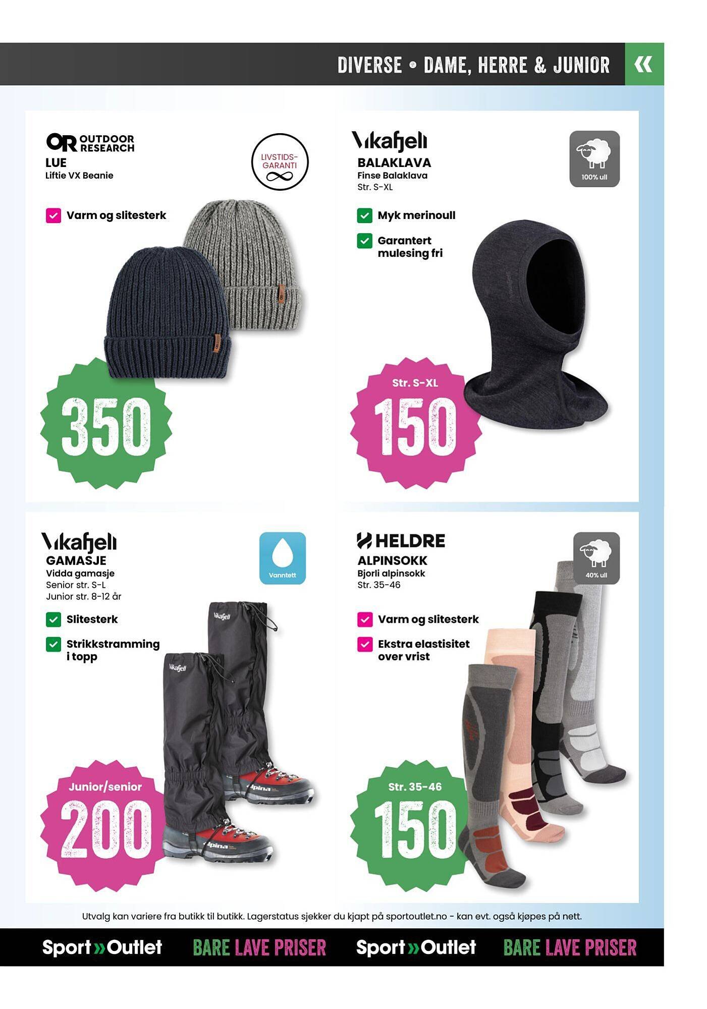 Sport Outlet kundeavis (2026-01-09 - 2026-02-02)