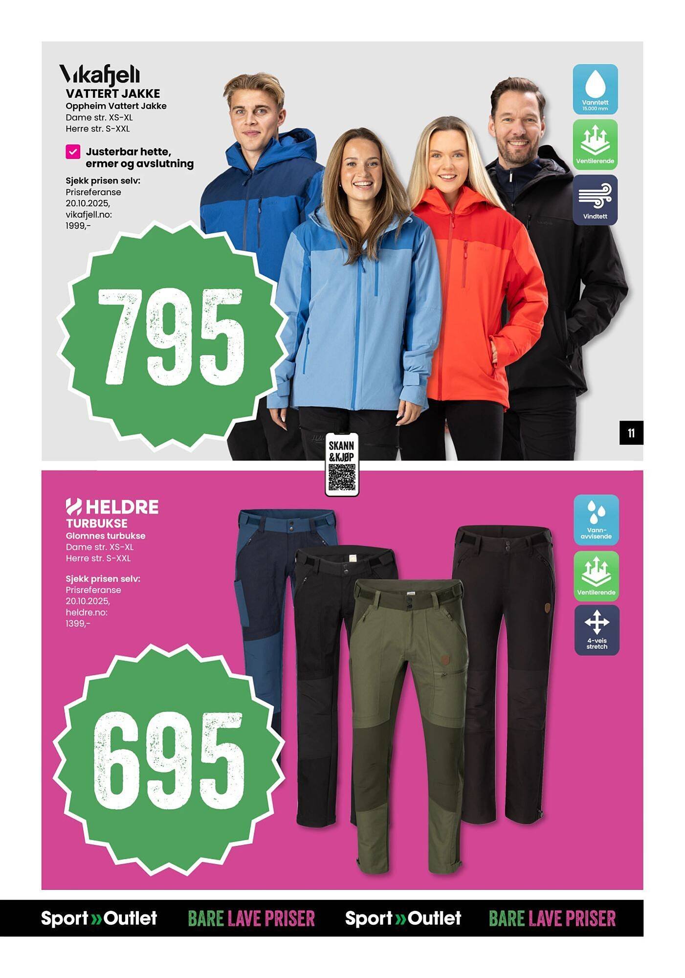 Sport Outlet kundeavis (2025-11-04 - 2025-11-16)