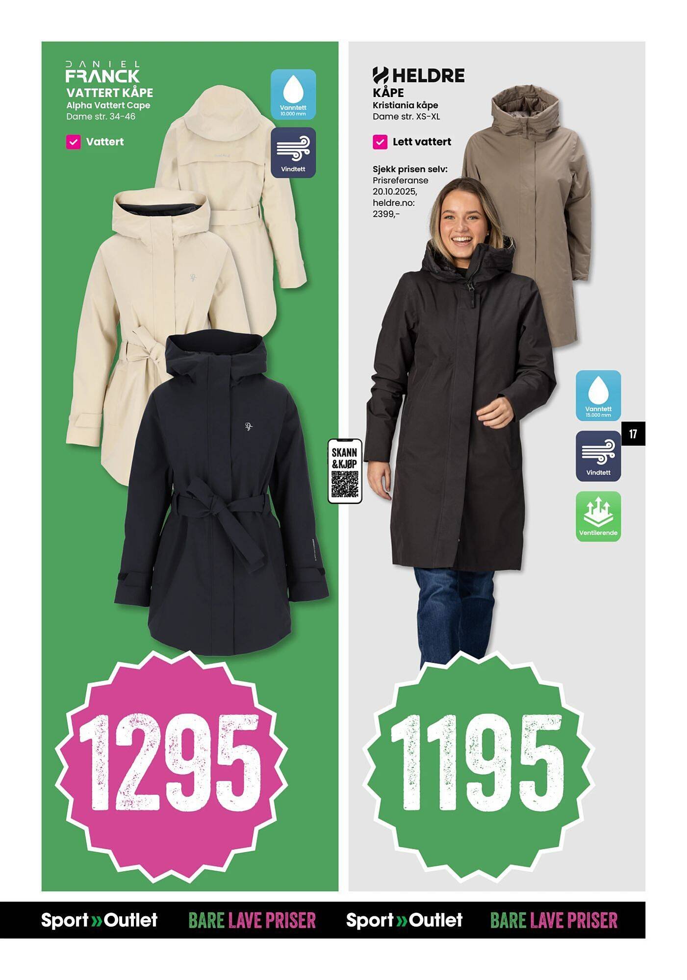 Sport Outlet kundeavis (2025-11-04 - 2025-11-16)