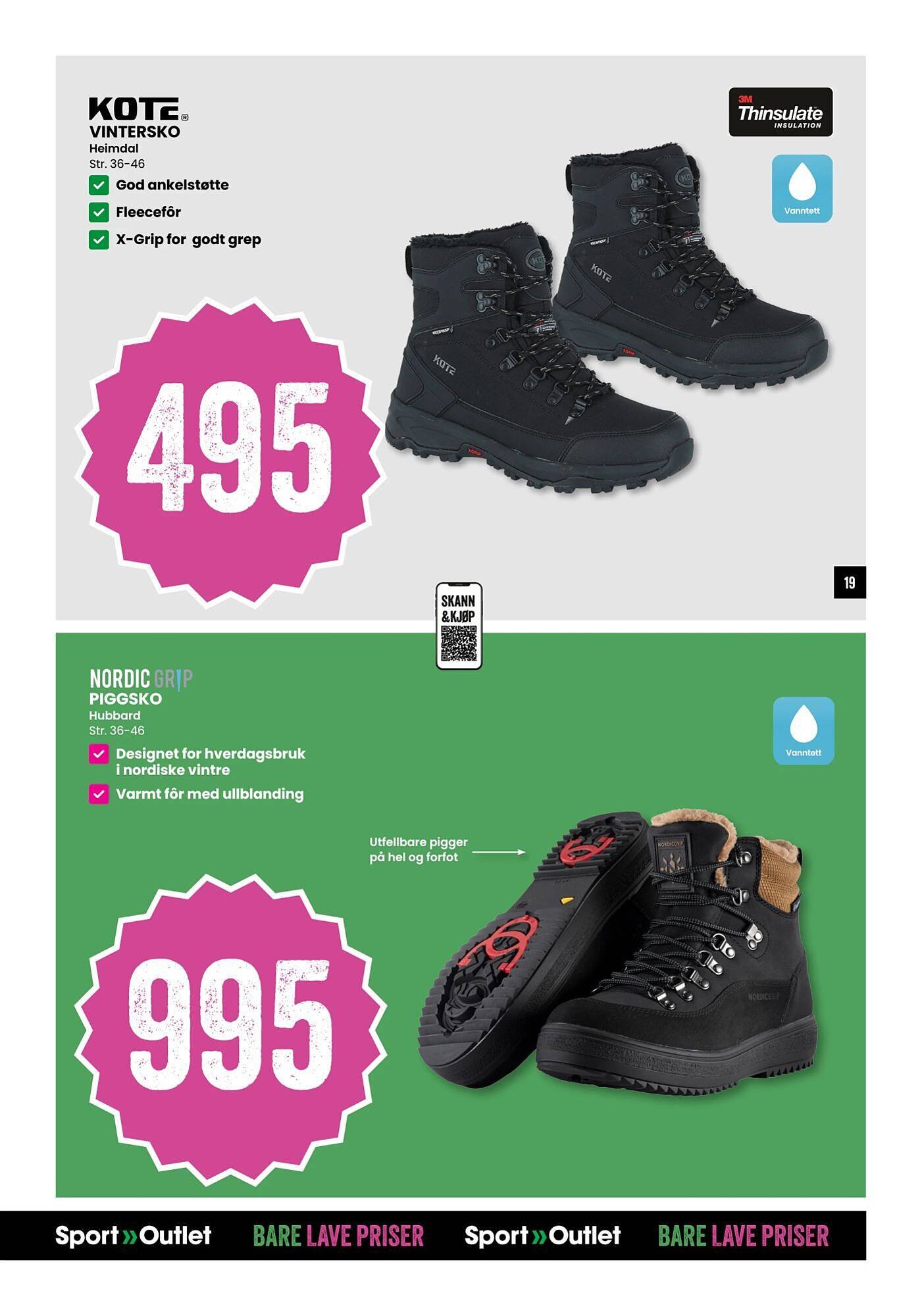 Sport Outlet kundeavis (2025-11-04 - 2025-11-16)