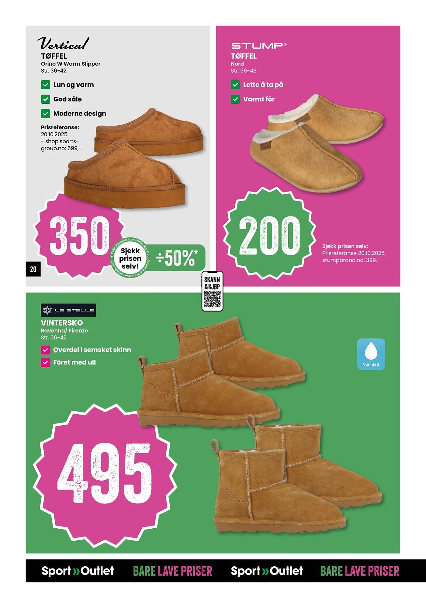 Sport Outlet kundeavis (2025-11-04 - 2025-11-16)